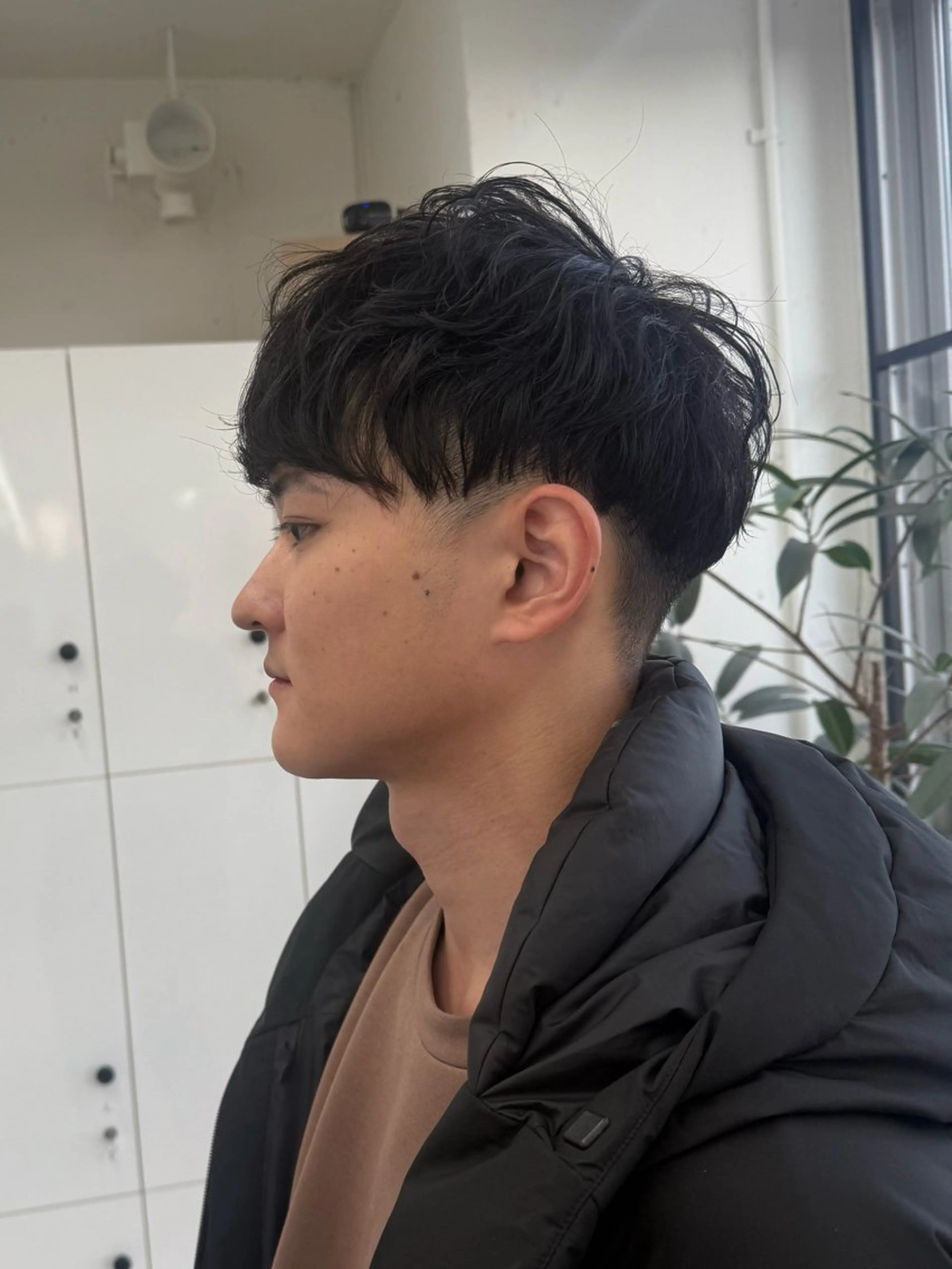 メンズ メンズパーマ メンズ特化美容師/栄 /本間さつきのヘアスタイル