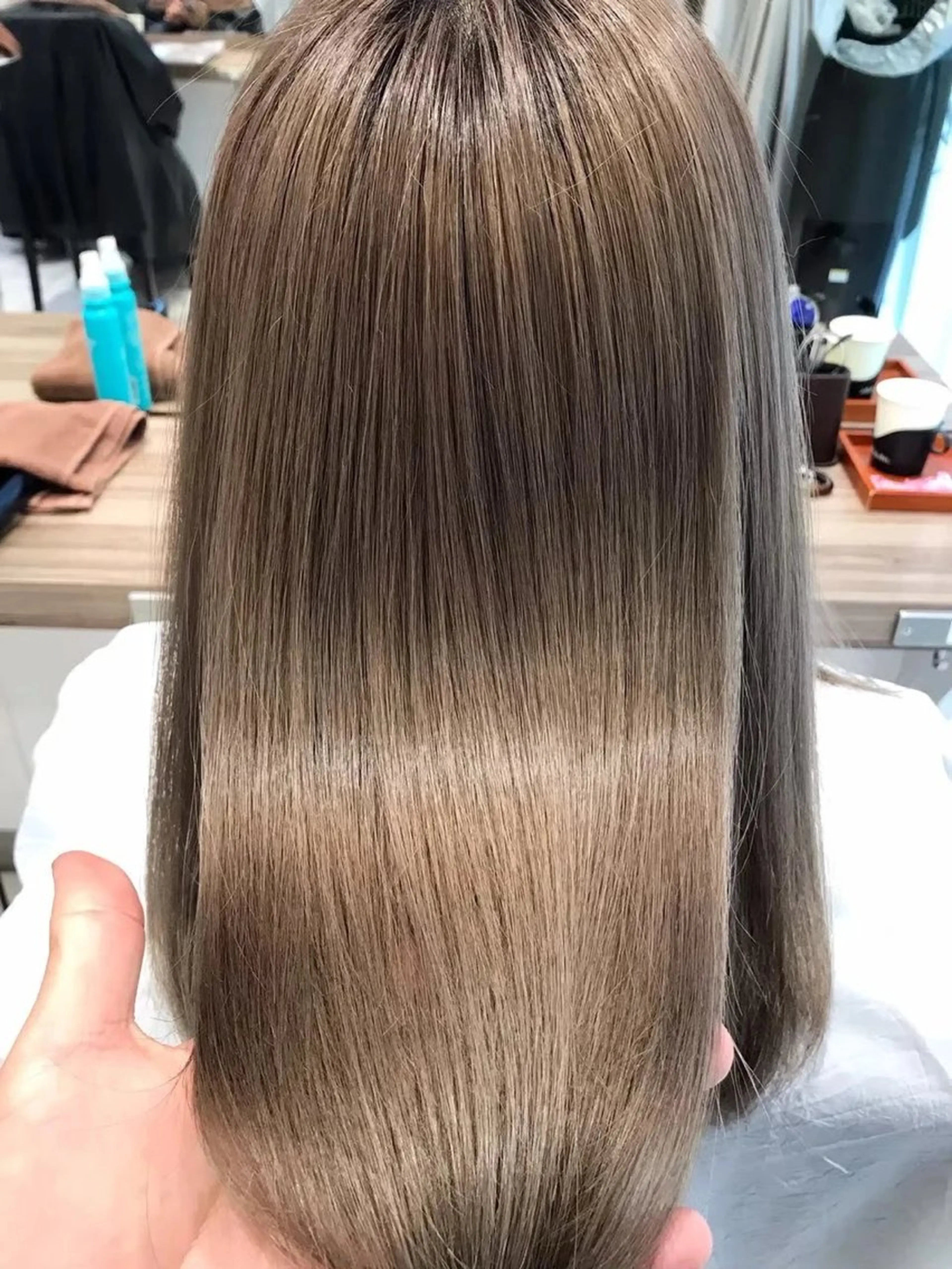 ロング カラー パーマ 🫧髪質改善カラー ハセベ🫧のヘアスタイル