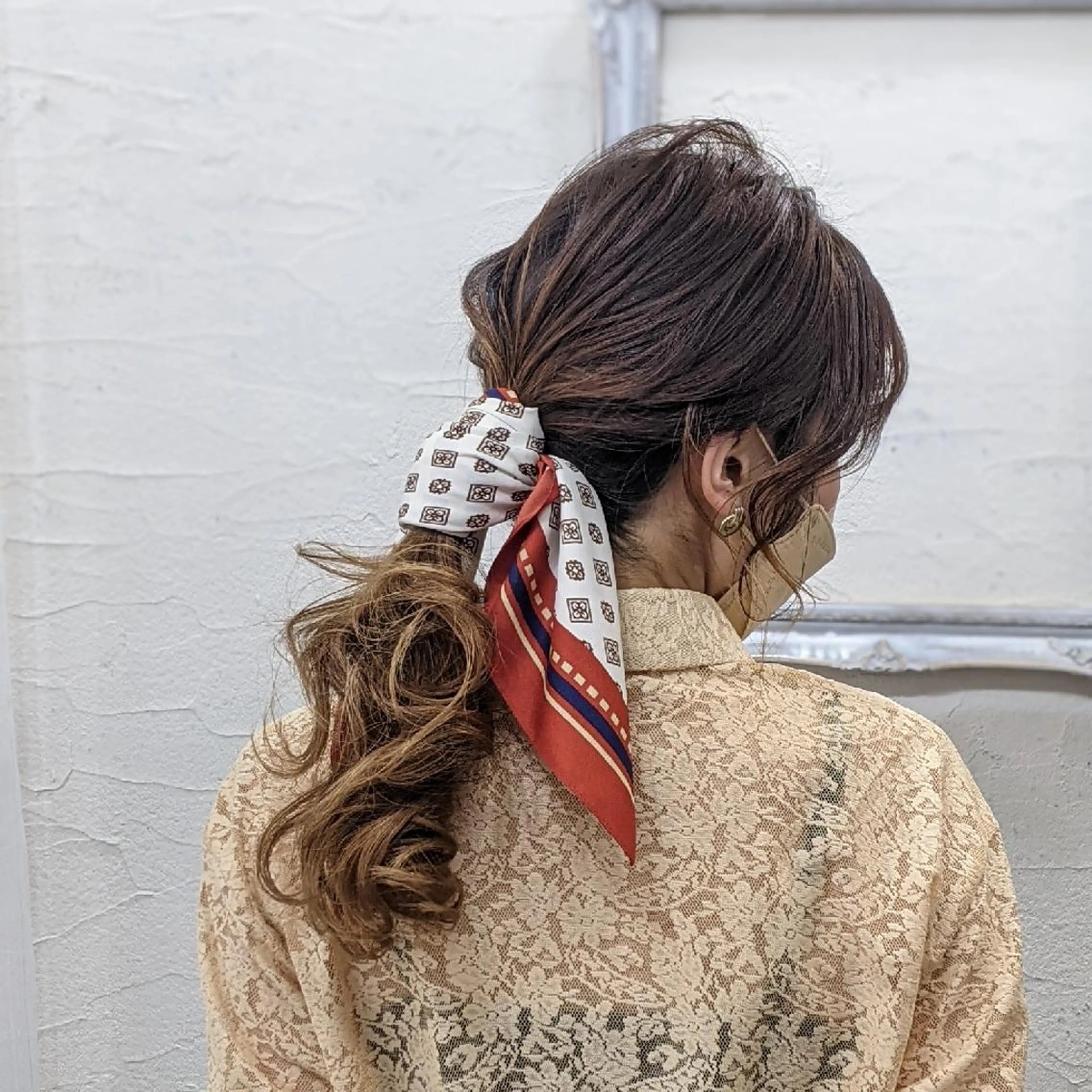 セミロング HIKARI＠ Ruheplatzのヘアスタイル