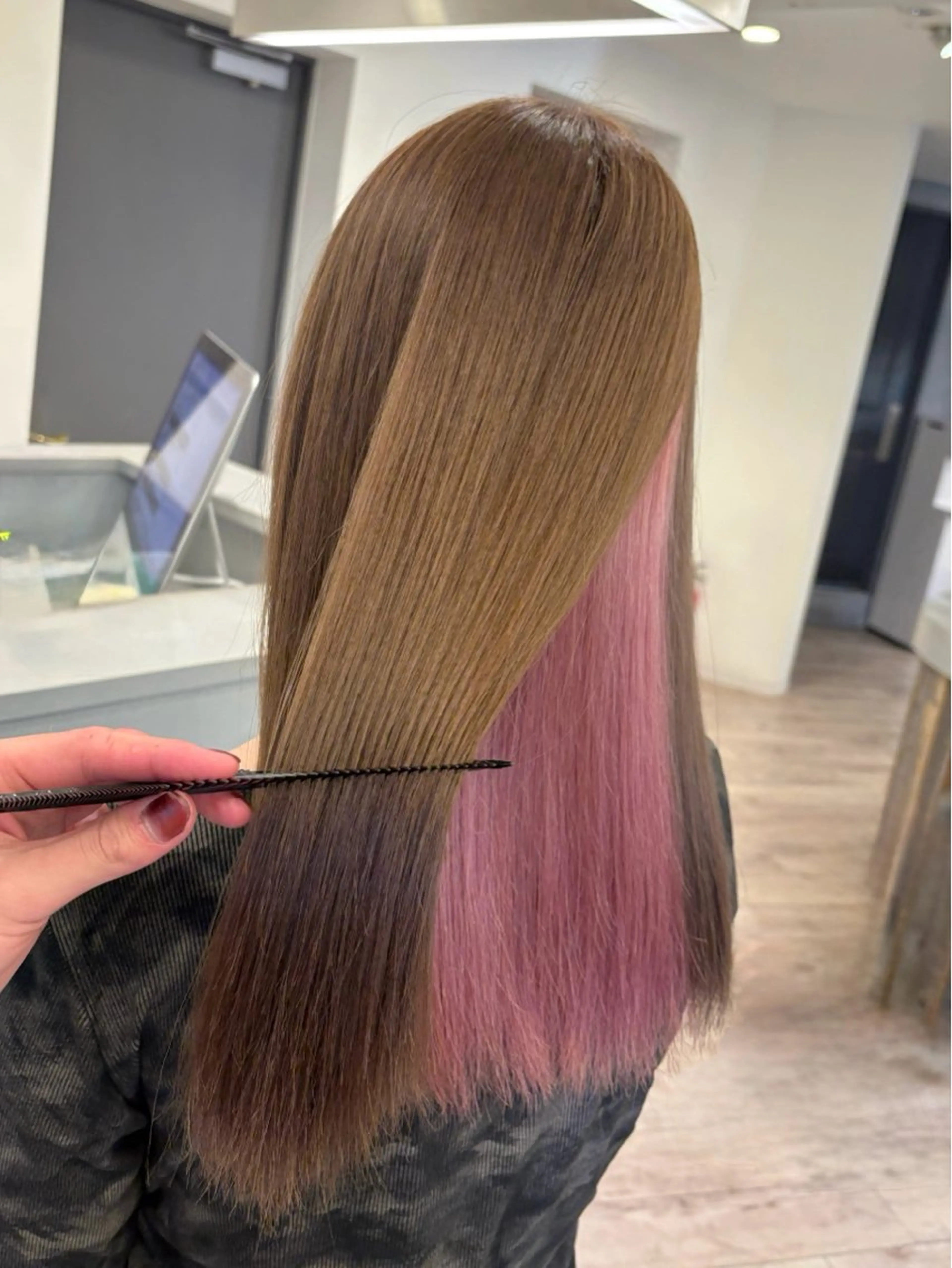 ロング ヘアカラー ケアブリーチ🌟 ♢WATARU♢のヘアスタイル