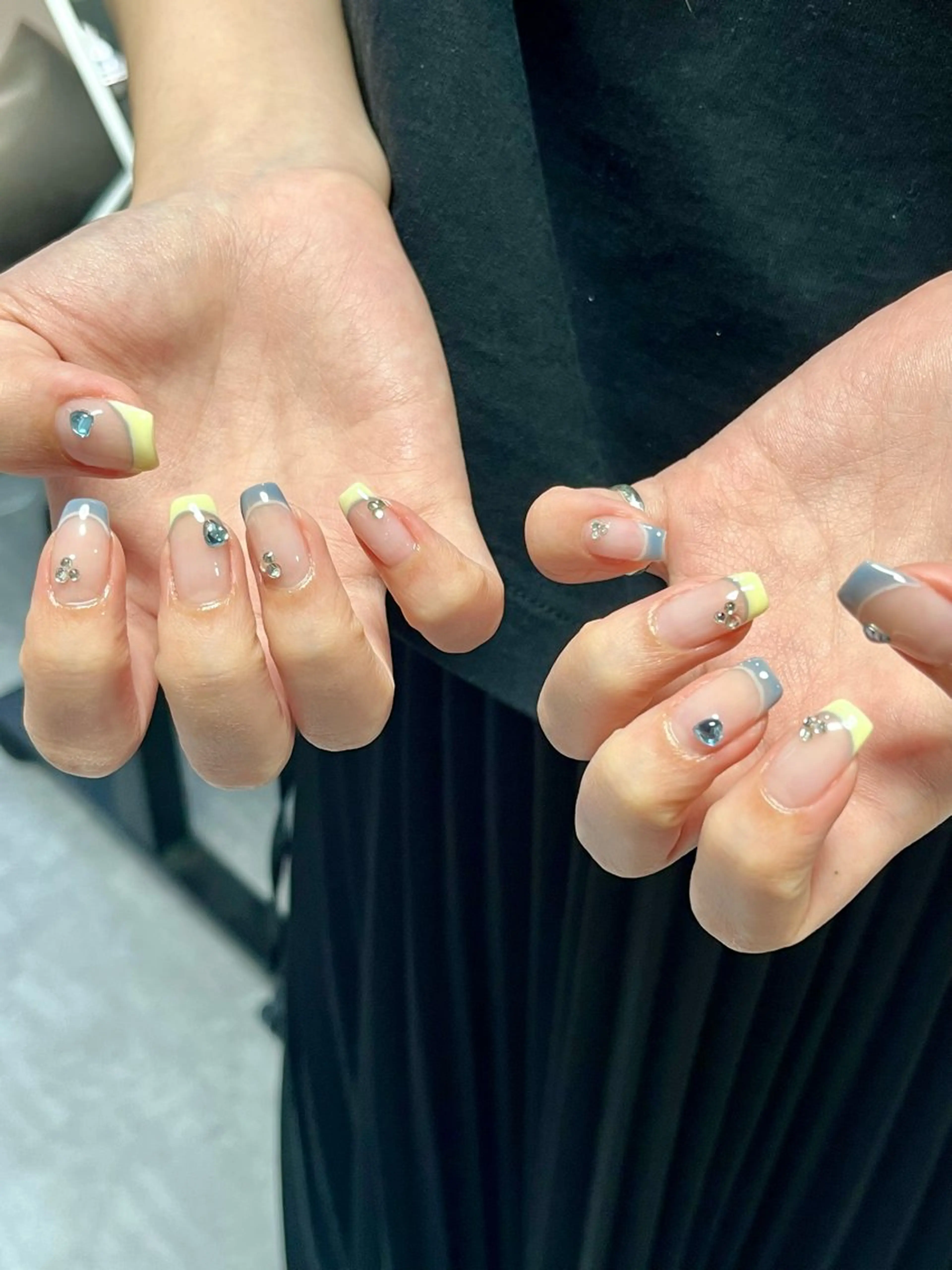 ネイル 持ち込み ハンドネイル NailByua 武蔵新城徒歩4分のネイルデザイン