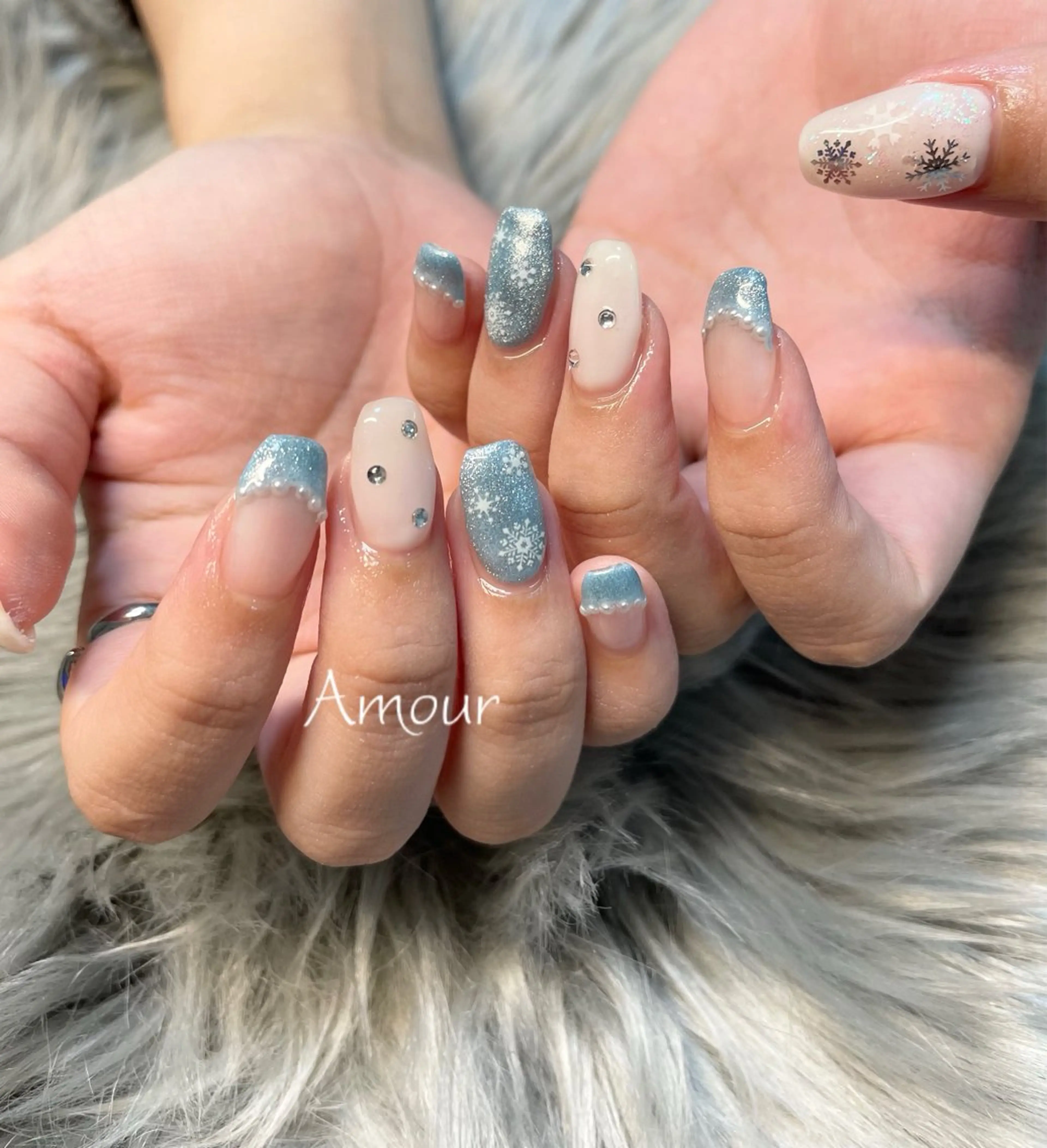 ネイル 持ち込み Nail Salon Amourのネイルデザイン
