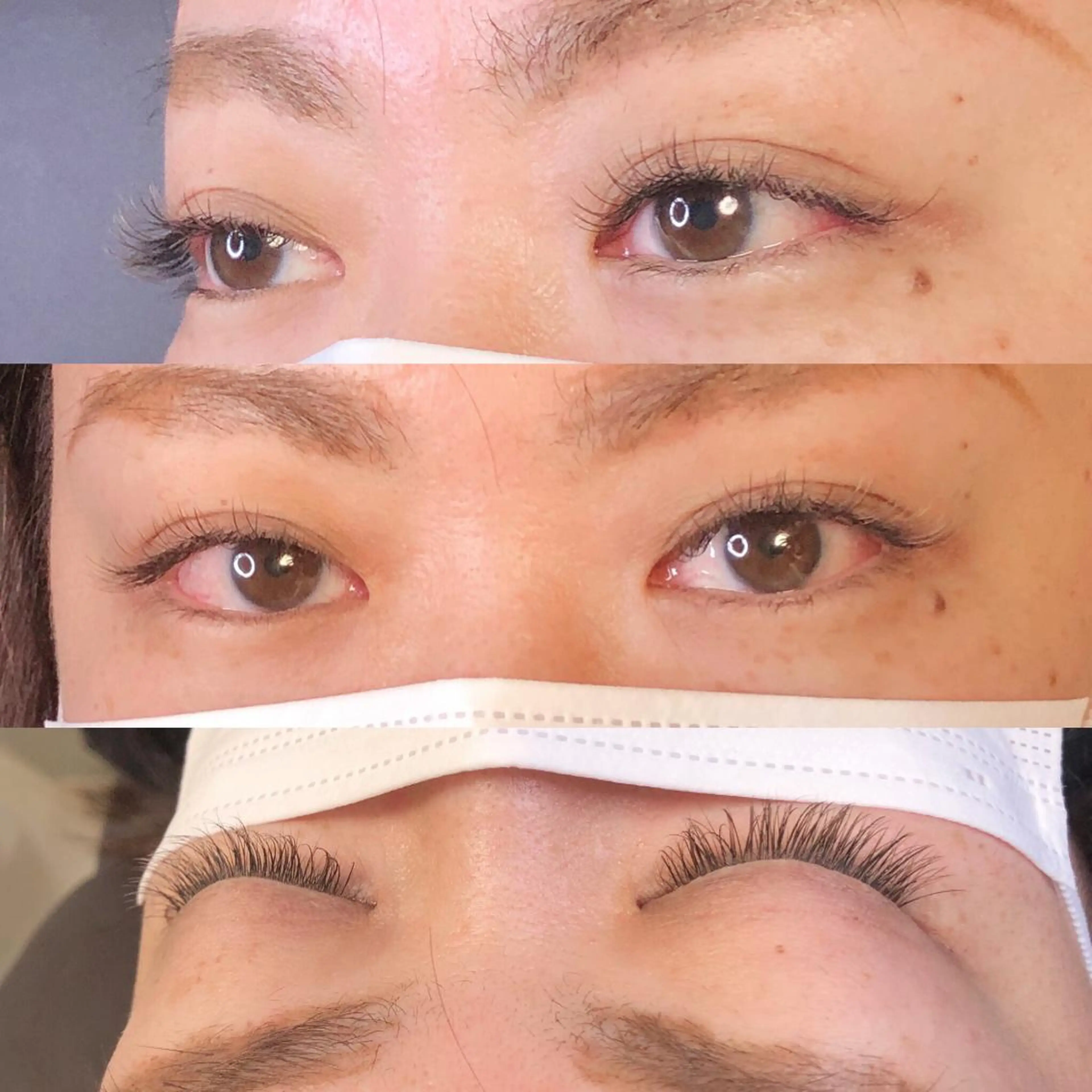 マツエク・マツパ カラーマツエク フラットラッシュ マツエク Les ailes 🌸NAO🌸のマツエク・マツパデザイン