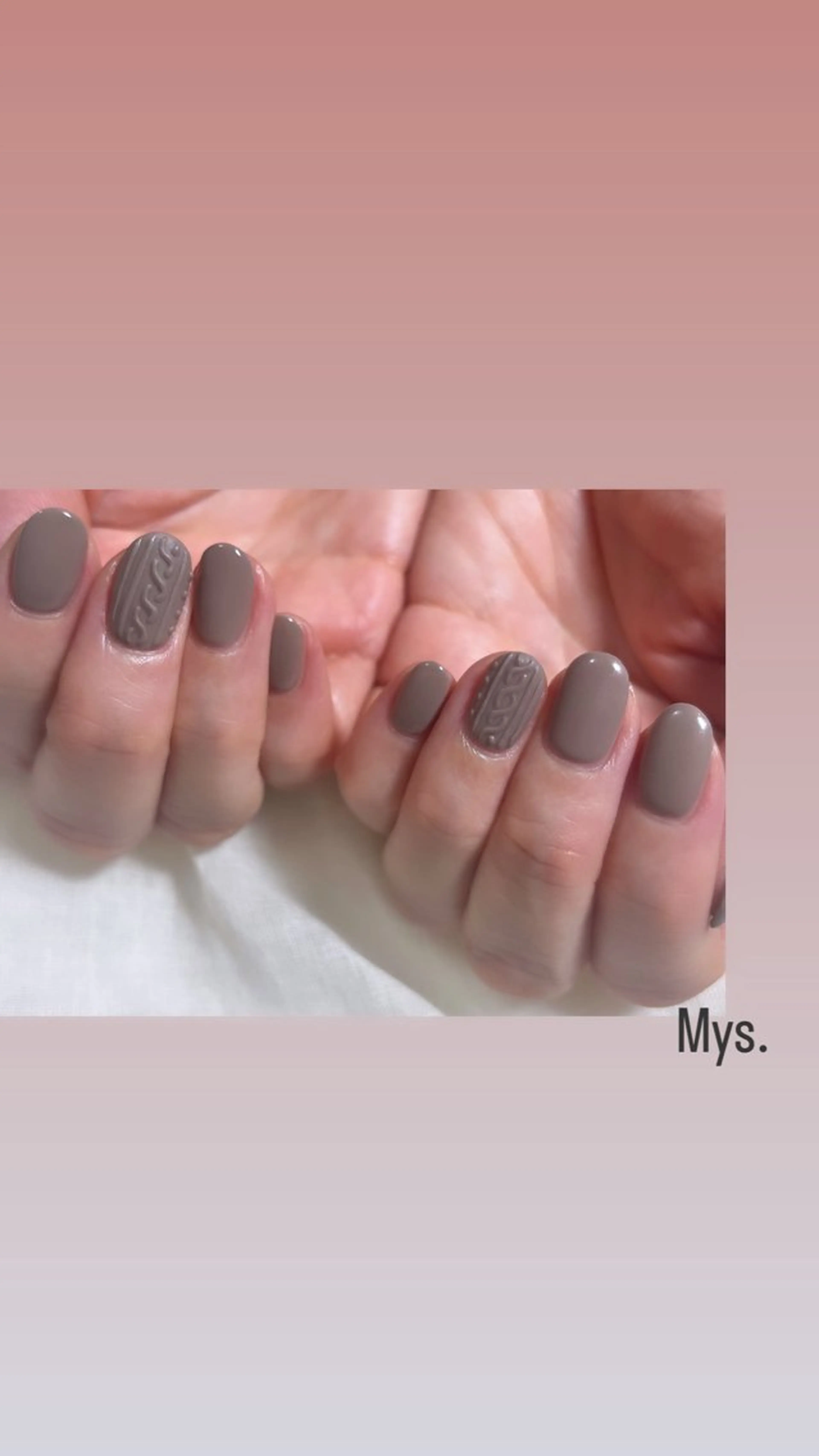 ネイル Mys. 松本結衣のネイルデザイン