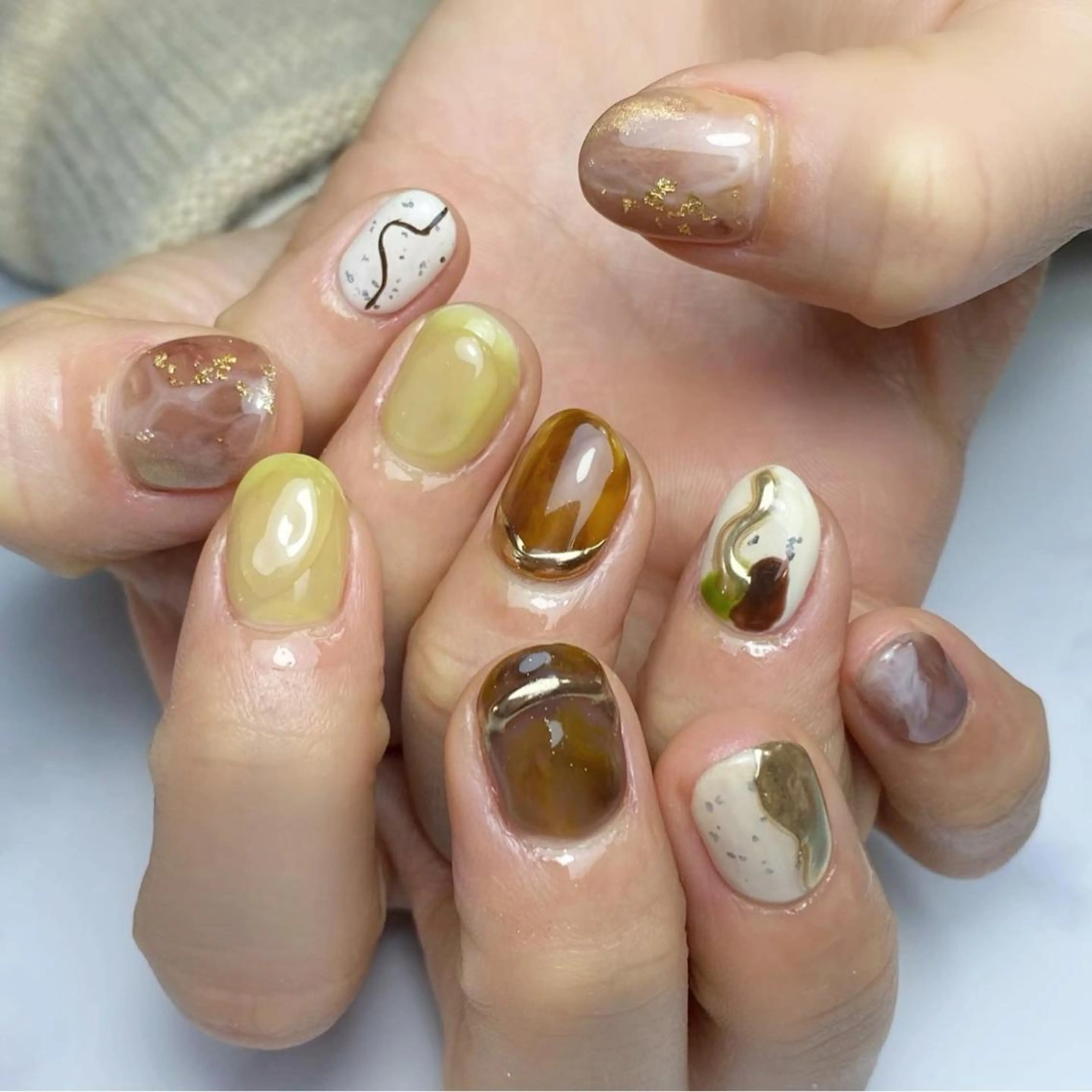 ネイル ニュアンスネイル ハンドネイル Nail ameria megu所属・ameria meguのネイルデザイン