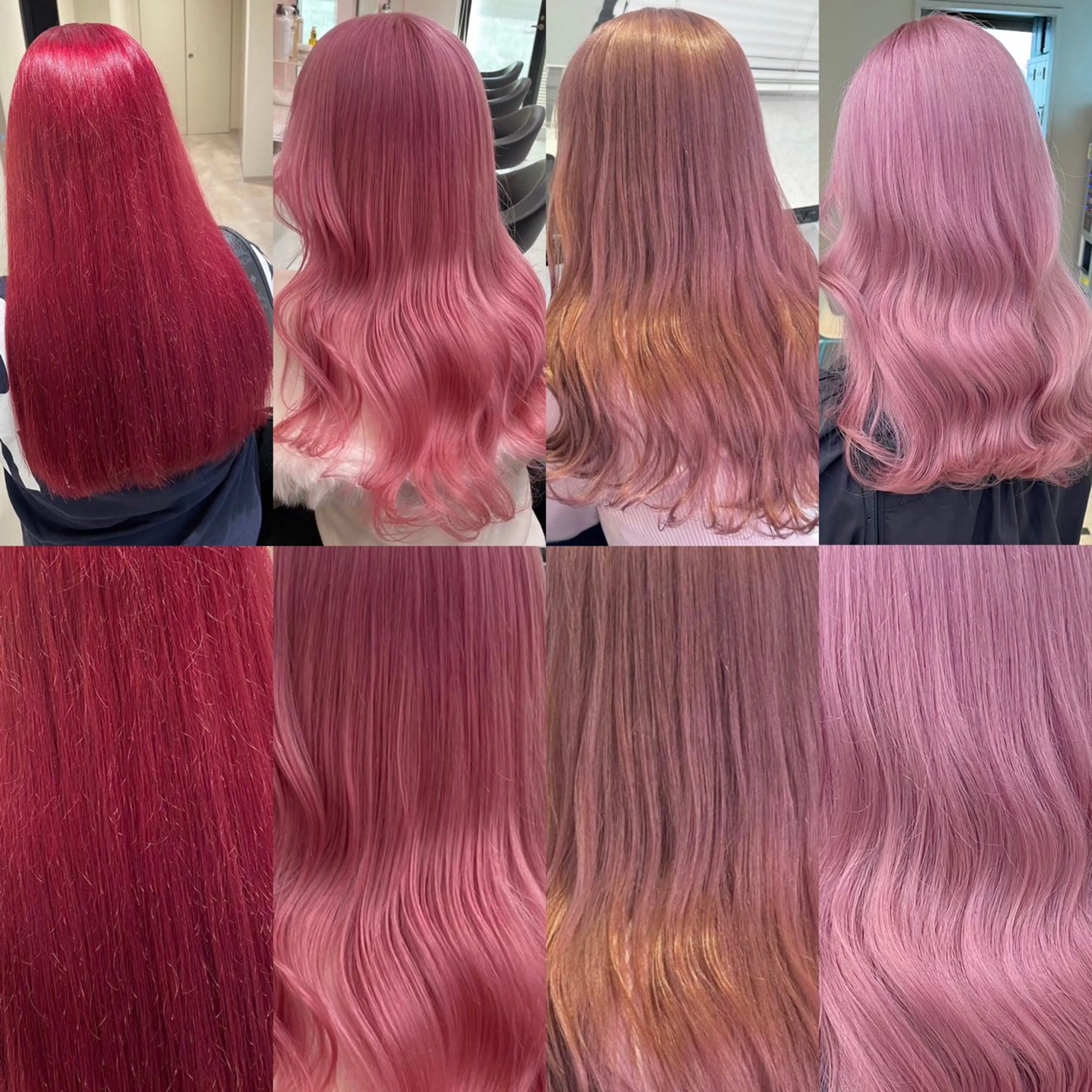 ロング カラー 🩷暖色カラー🩷 BONのヘアスタイル