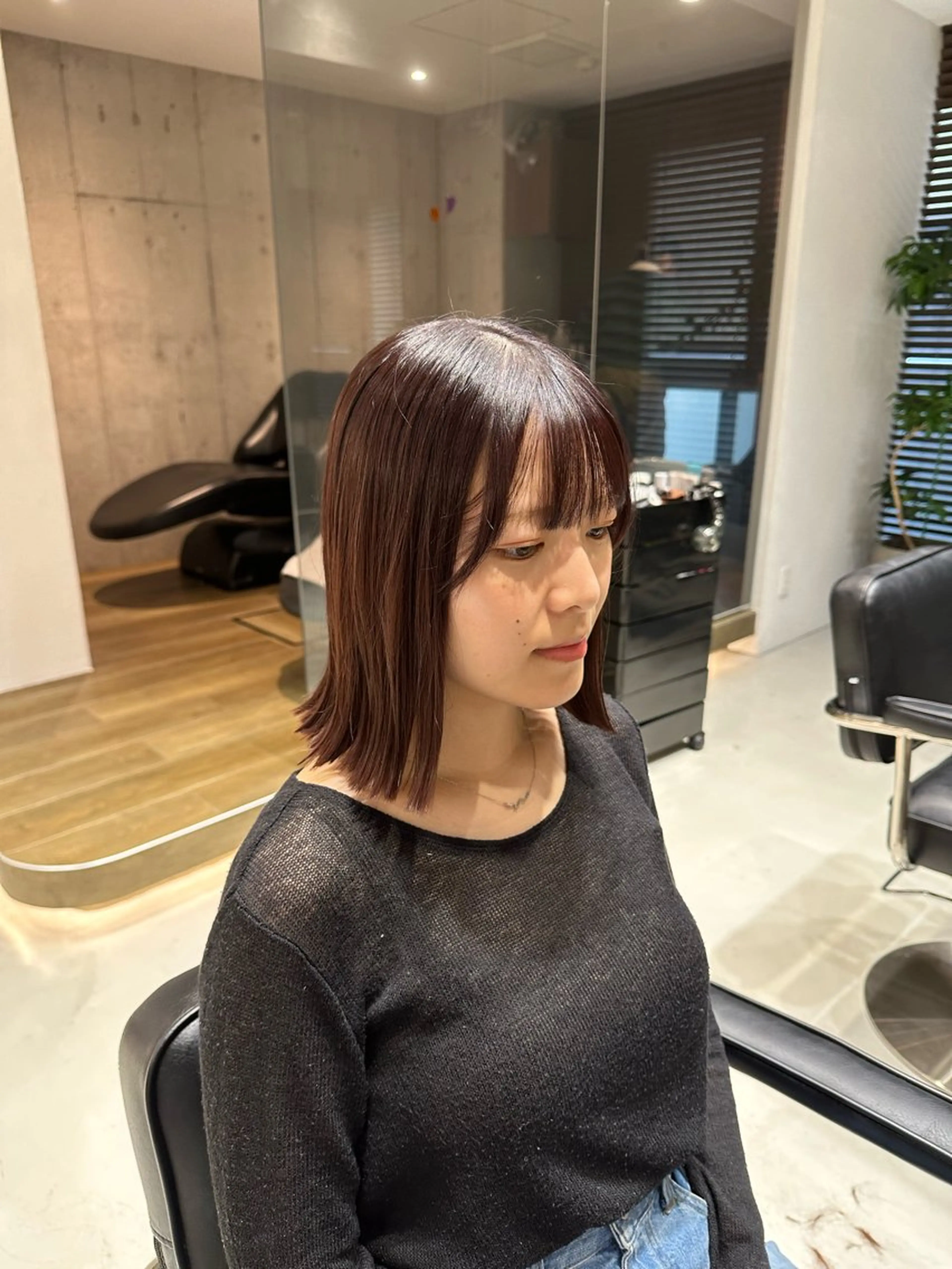 ミディアム 横浜/メンズ特化/ Farbe/田中颯斗のヘアスタイル