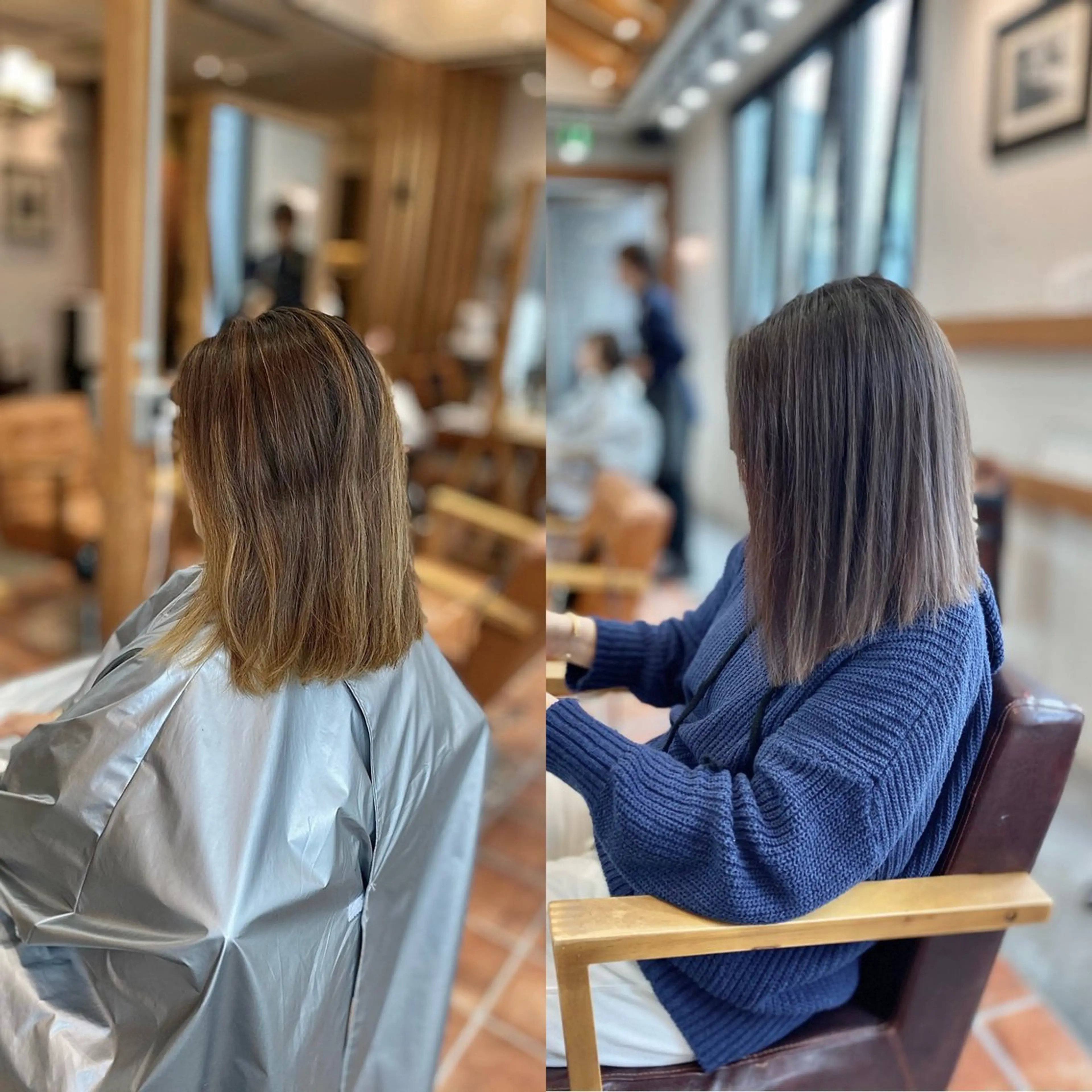 ミディアム カラー カット ヘアカラー 木村丈晴✂️ご来店 お待ちしてます😊のヘアスタイル