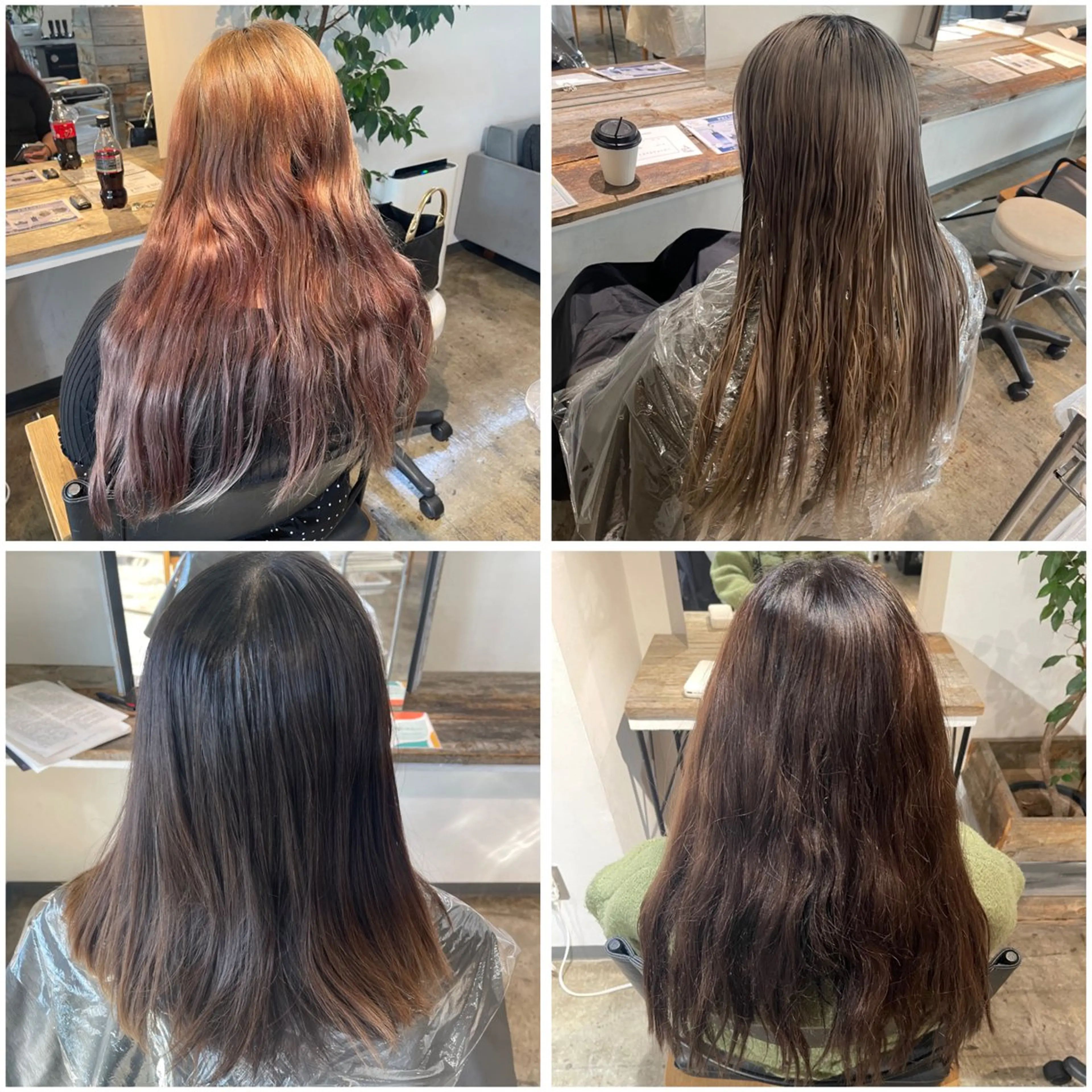 ロング カラー ブリーチ デザインカラー ハイトーンカラー トリートメント ヘッドスパ ムラ修正/ ハイトーン💖Riaのヘアスタイル