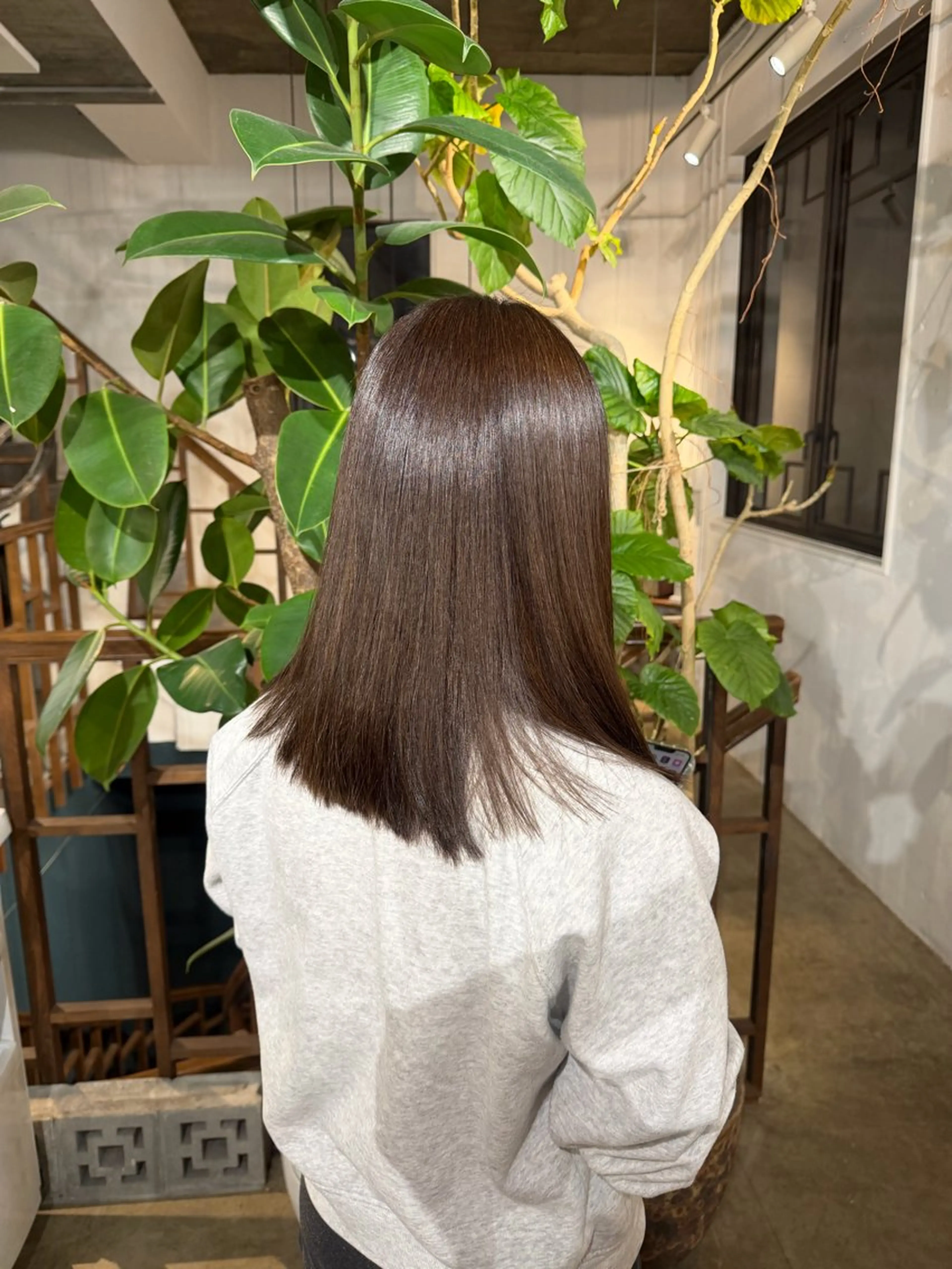 カラー ヘアカラー くま🌷透明感 🫧ナチュラルカラーのヘアスタイル