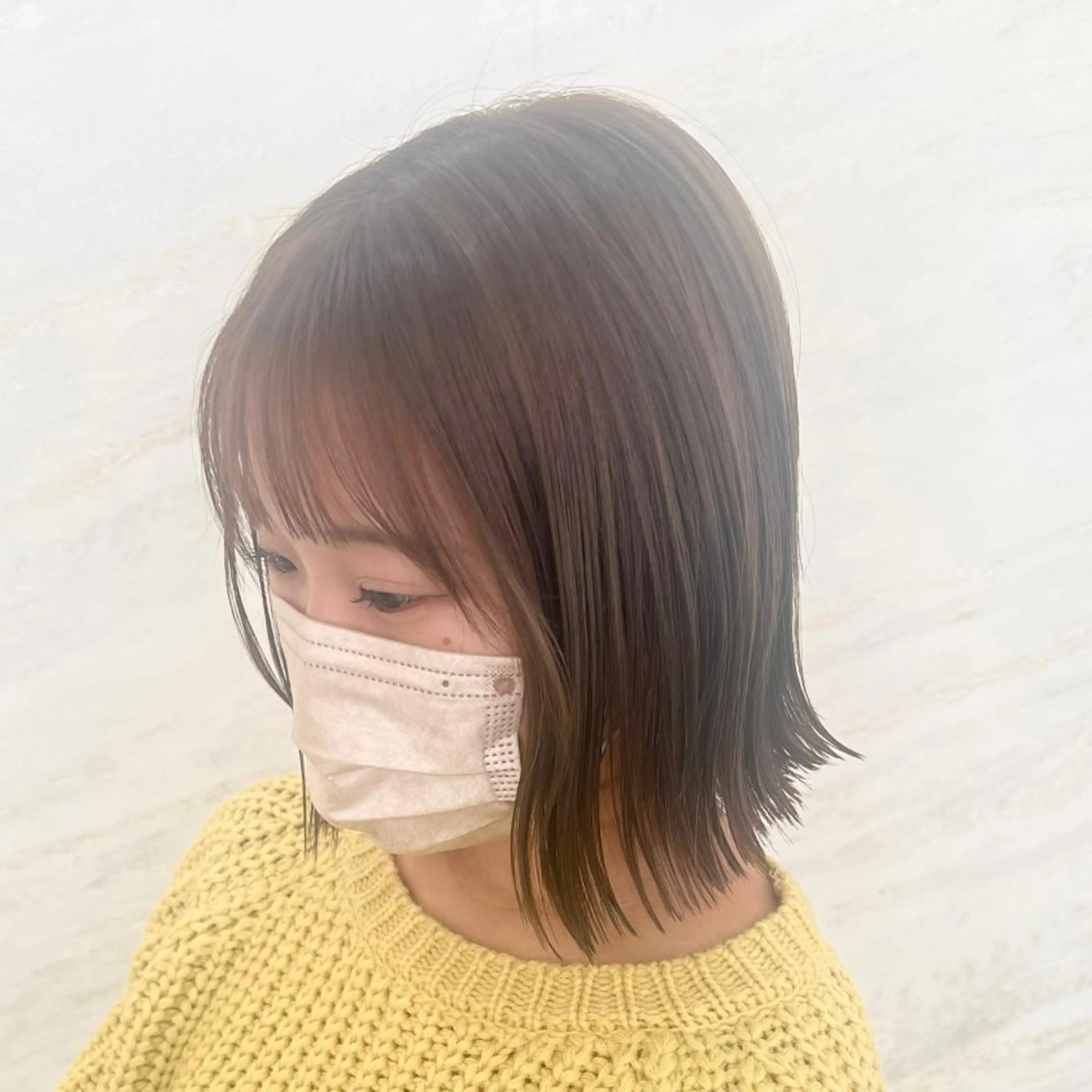 ショート PETZjasmine所属・顔周りカット/透明感 カラー🤍大塚蛍のヘアスタイル