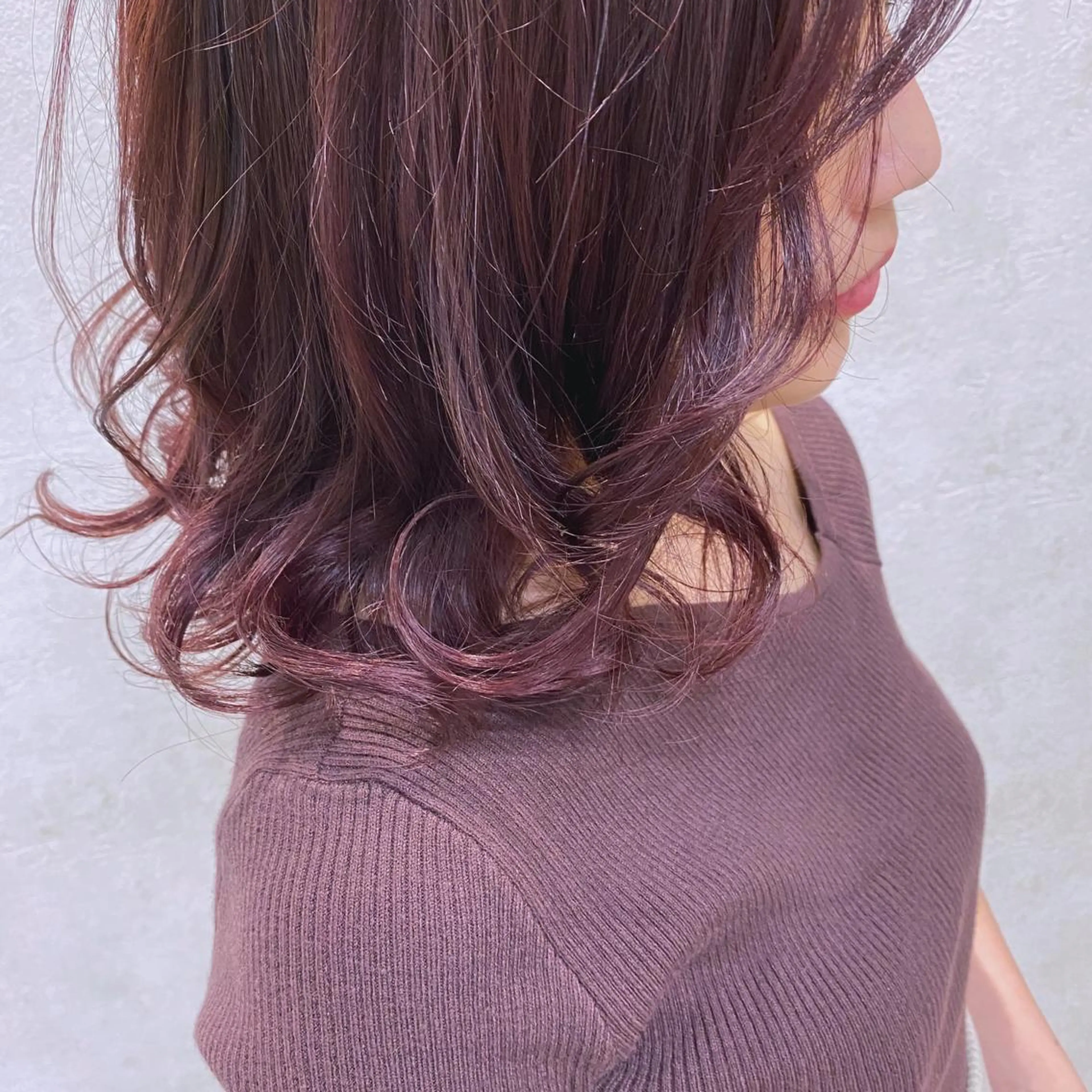 ミディアム メンズ縮毛矯正 ニュアンスパーマのヘアスタイル