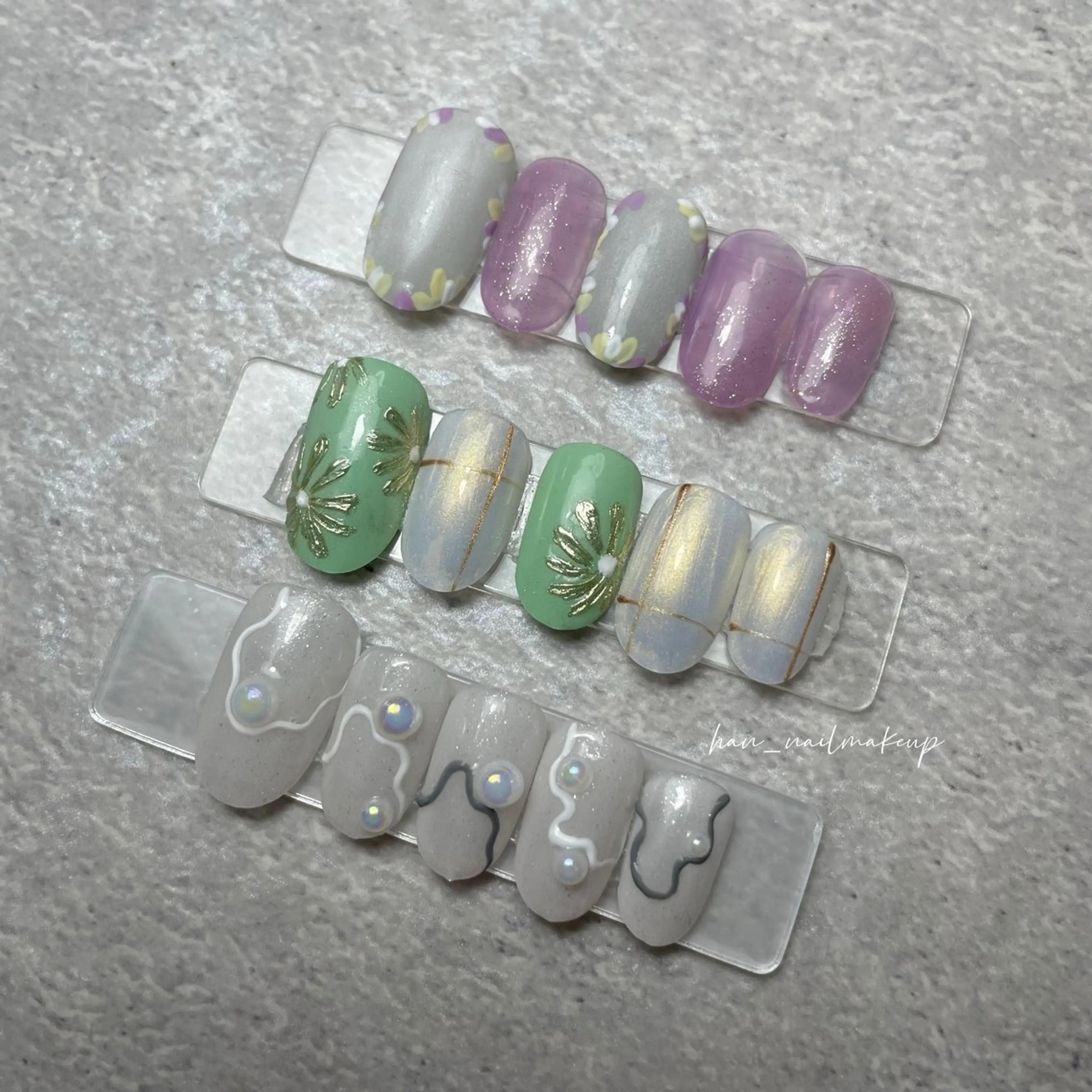 ネイル アートネイル シンプルネイル ハンドネイル Himari Nail Salonのネイルデザイン