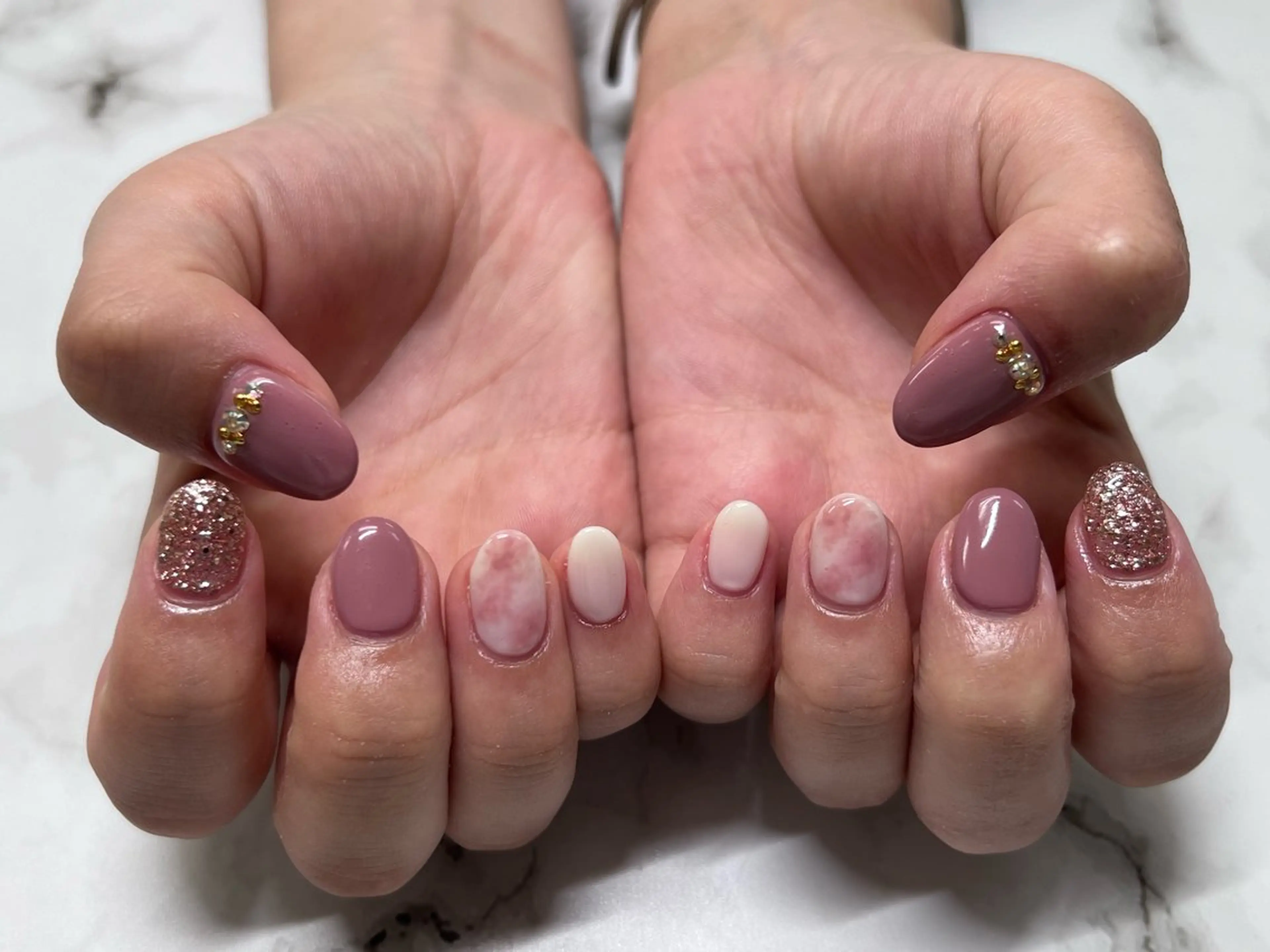 ネイル 自由が丘サロン あやめ💅のネイルデザイン