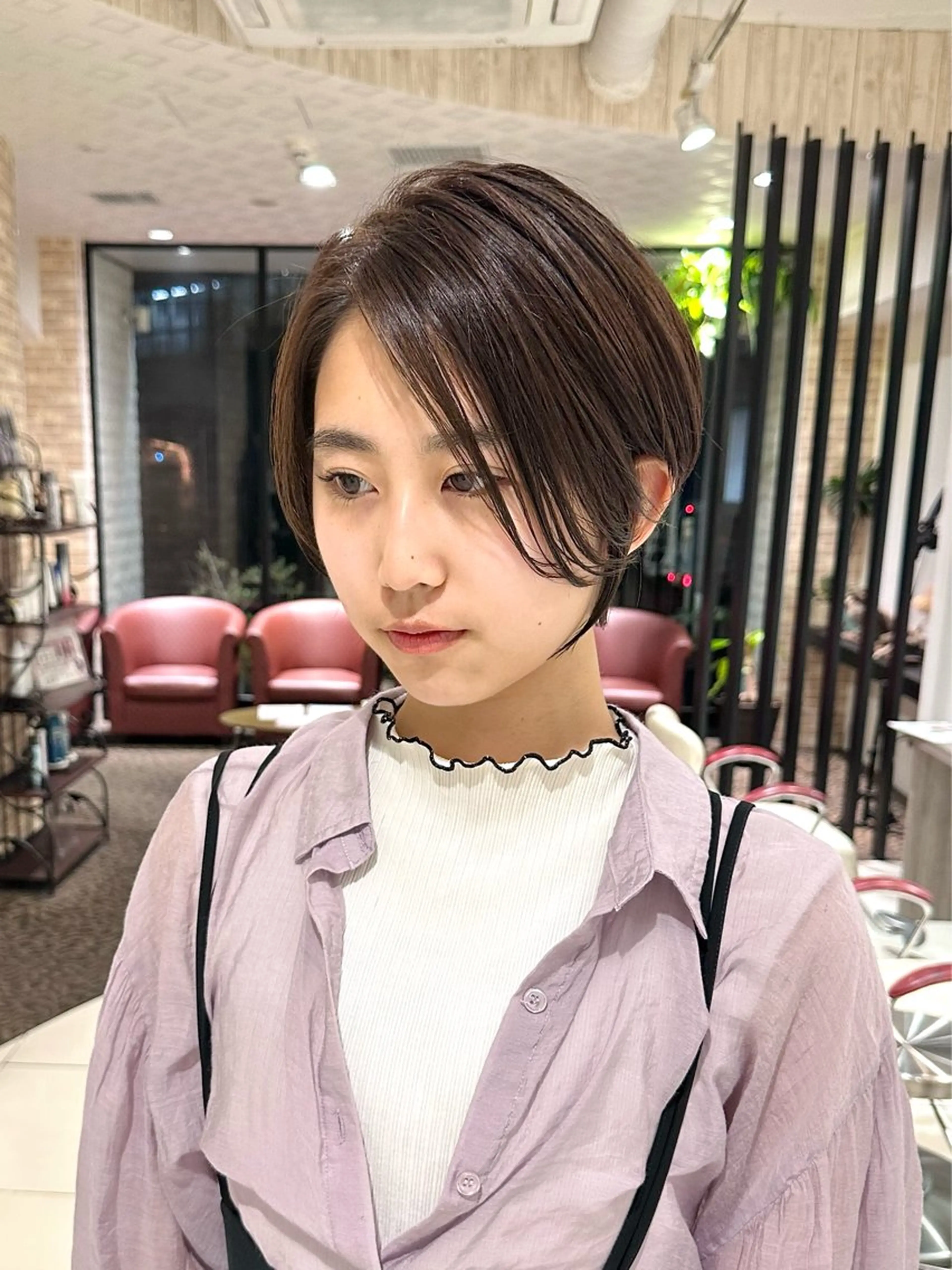 ショート ショートボブ ハンサムショート 丸みショート ボブ ショートヘア 荻窪/ショートヘア✨ ショートボブ長松大哉のヘアスタイル