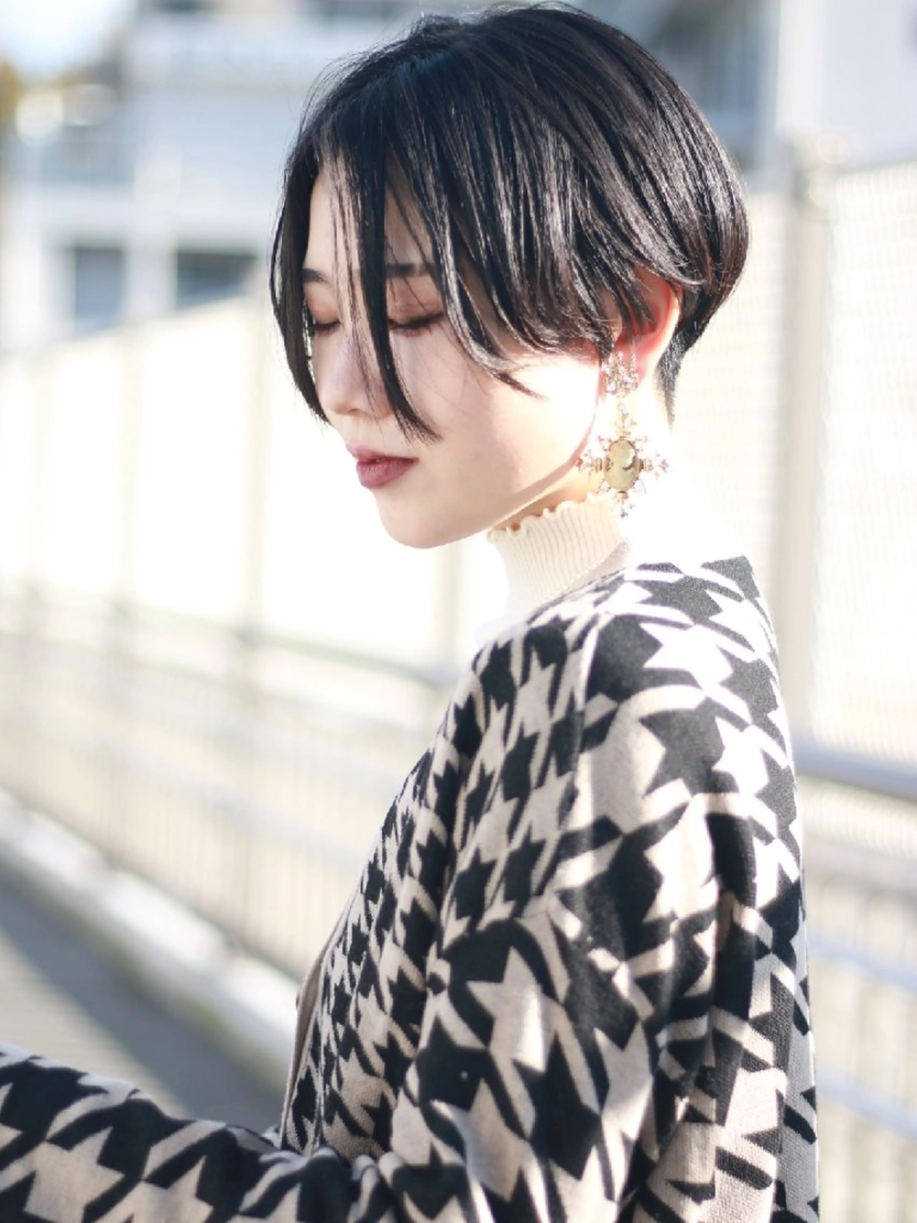 <新規>骨格美カット+【髪質改善成分高濃度配合】美髪矯正の写真