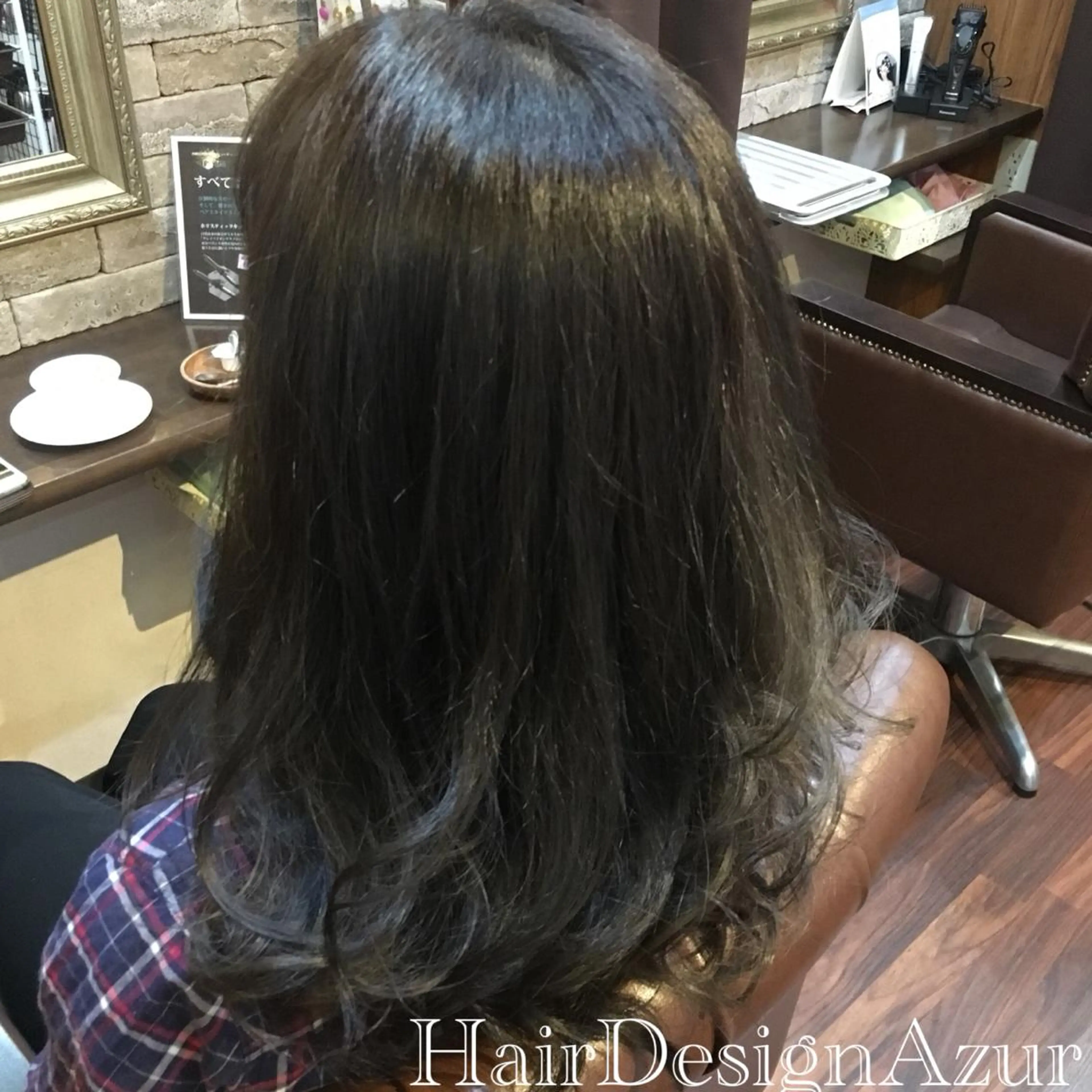 ロング カラー HairDesign Azurのヘアスタイル