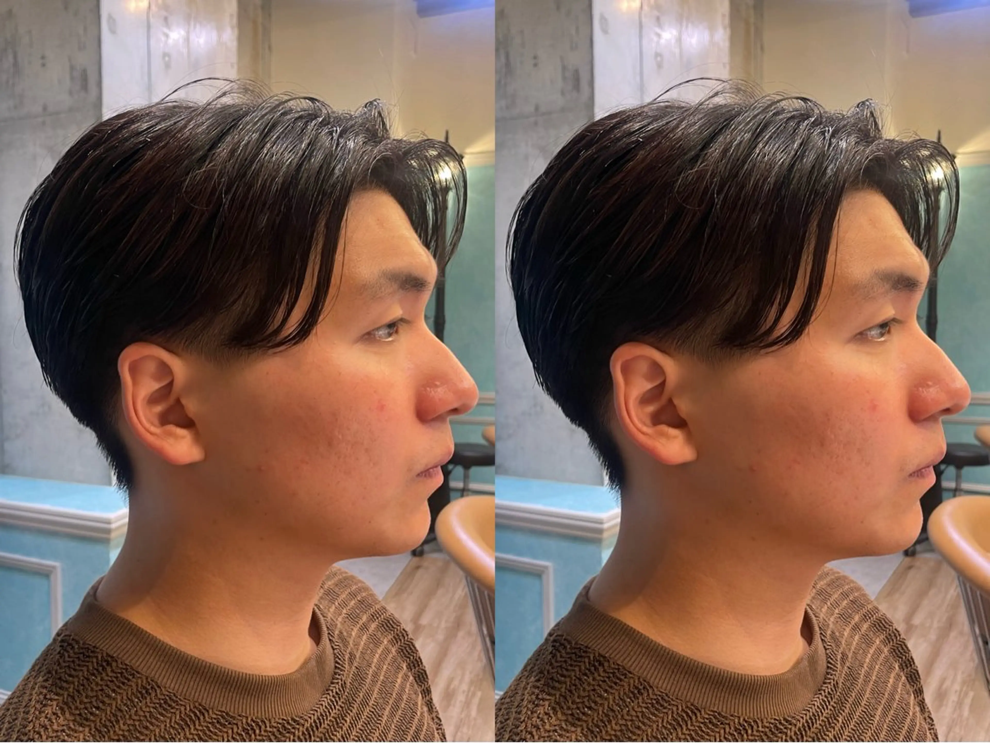 パーマ メンズ ❤️ブリーチ/暖色/ カラー/大宮のヘアスタイル