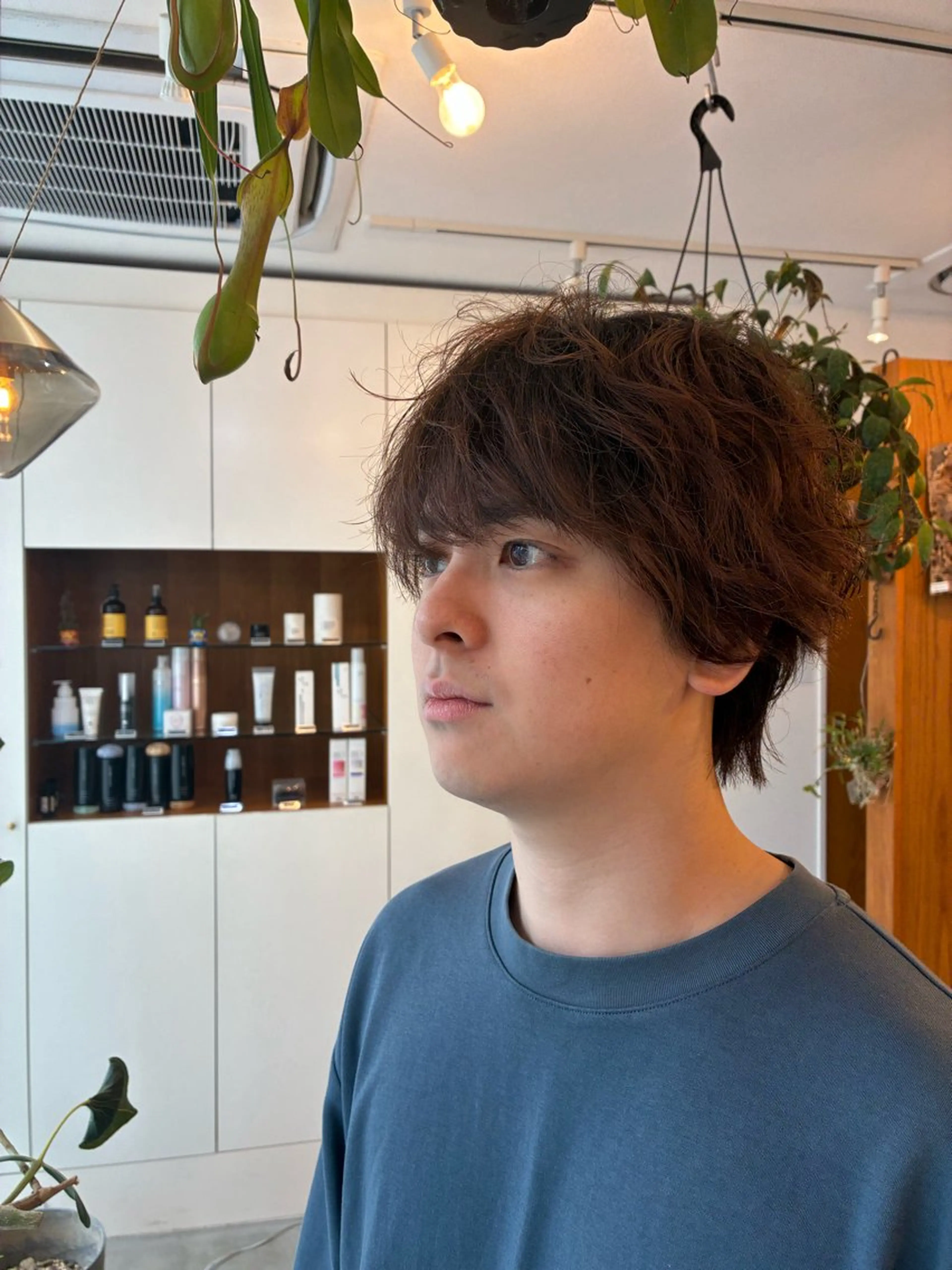 ショート メンズ aen parlor所属・💐レイヤー/ 暖色/りゅーき💐のヘアスタイル