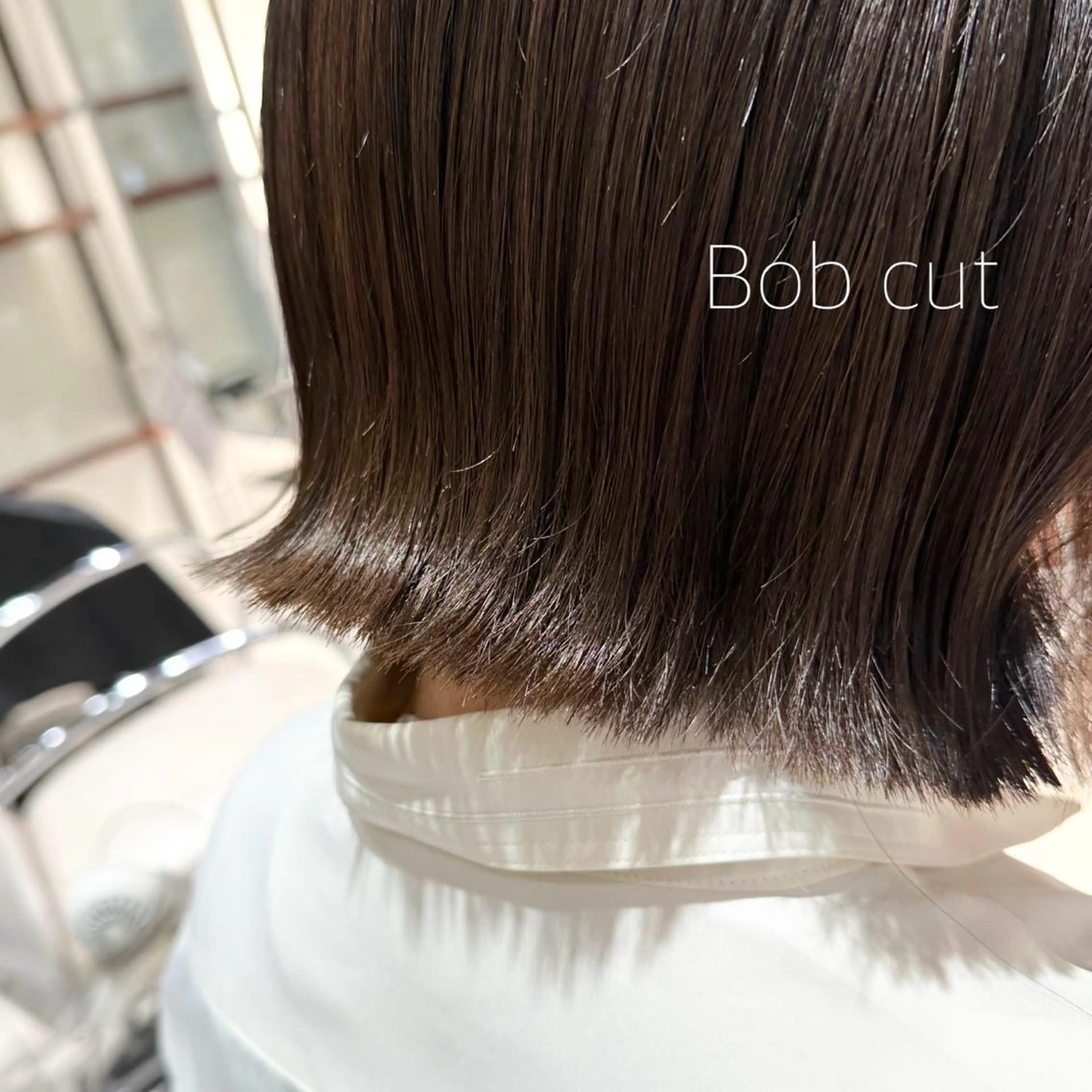 ショート ボブ 外ハネヘア カット 【潤いツヤヘア🫧】 岸野　妙波のヘアスタイル