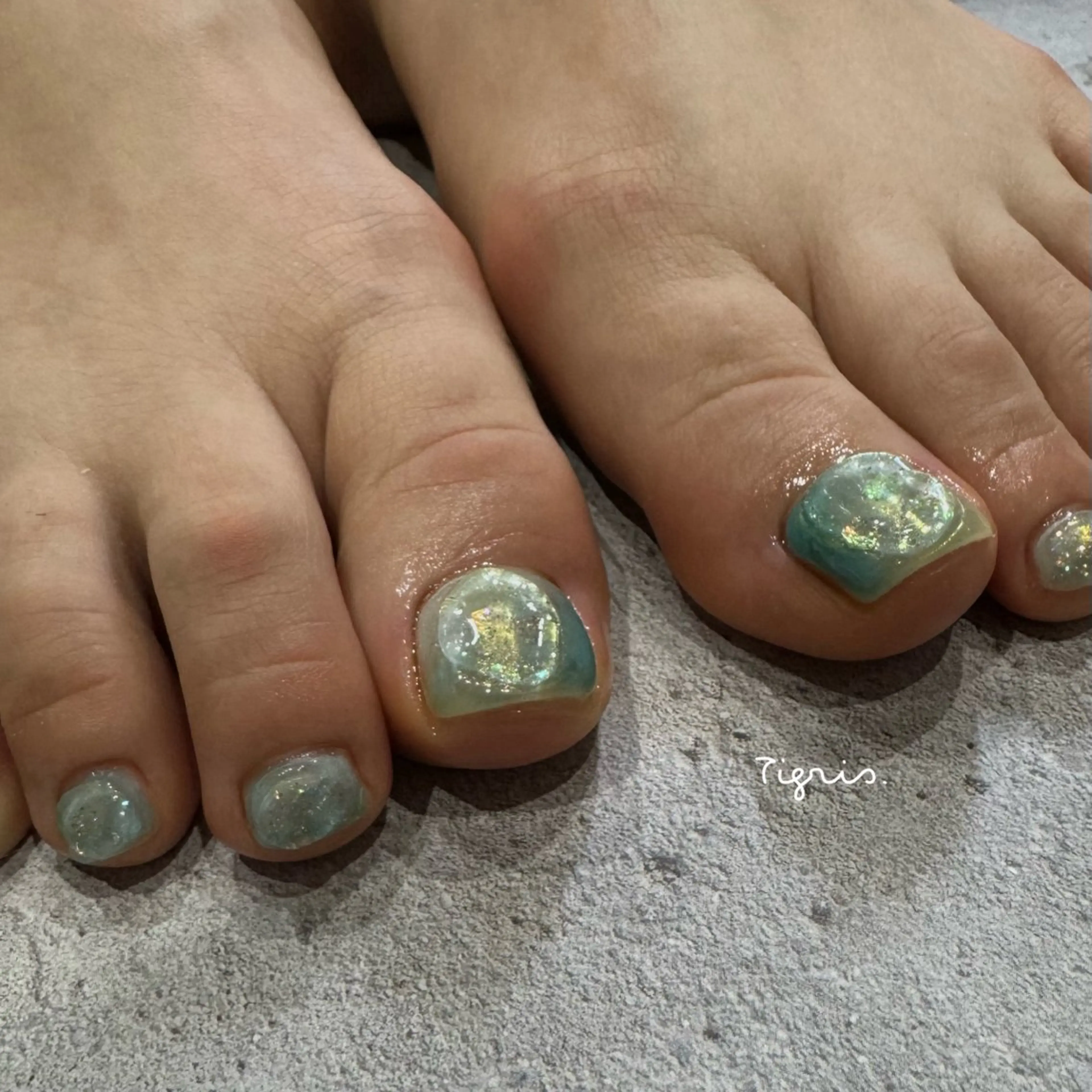 ネイル フットネイル Tigris. sadamotoのネイルデザイン