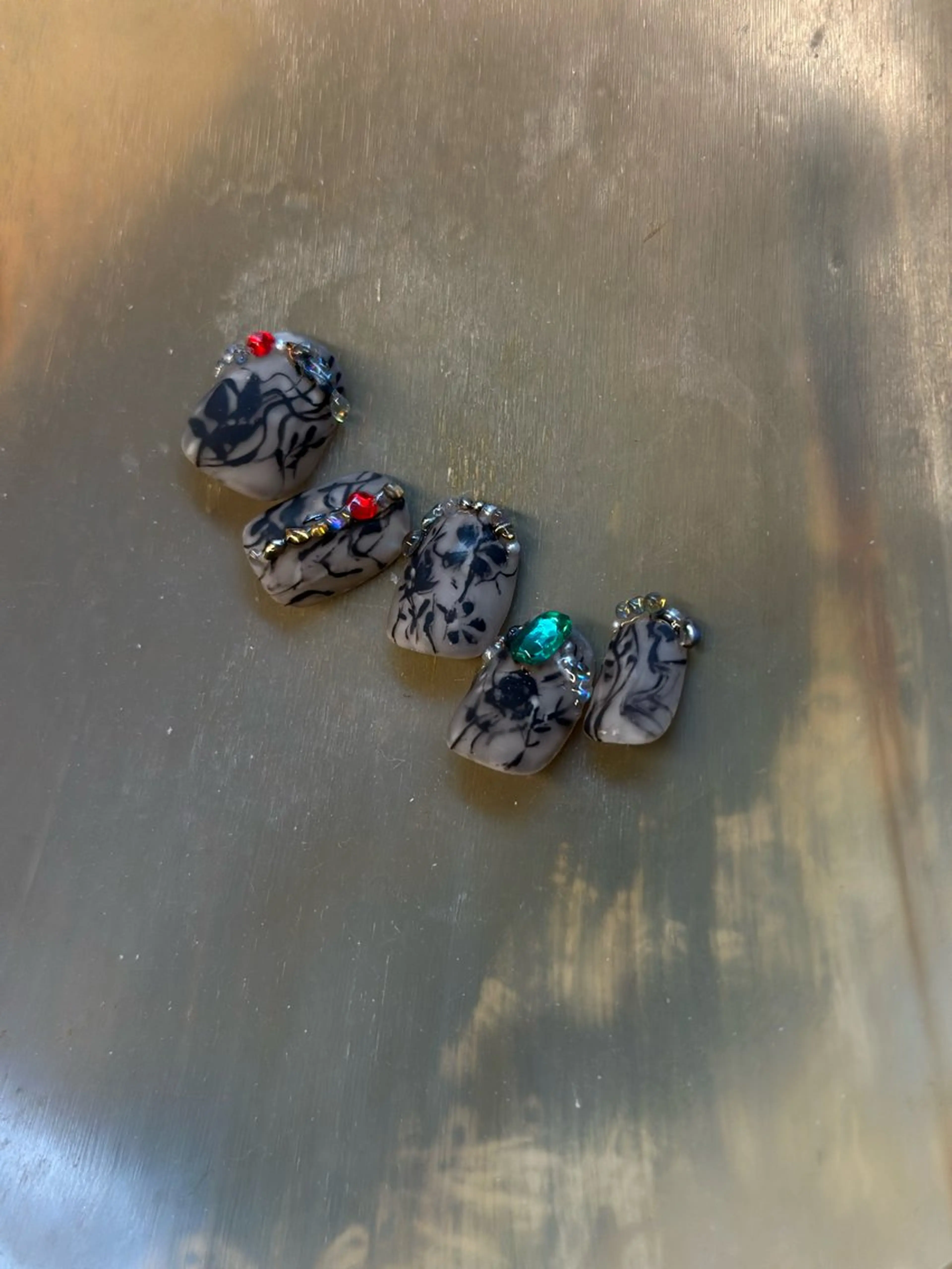 ネイル レース Culumi Suzukiのネイルデザイン