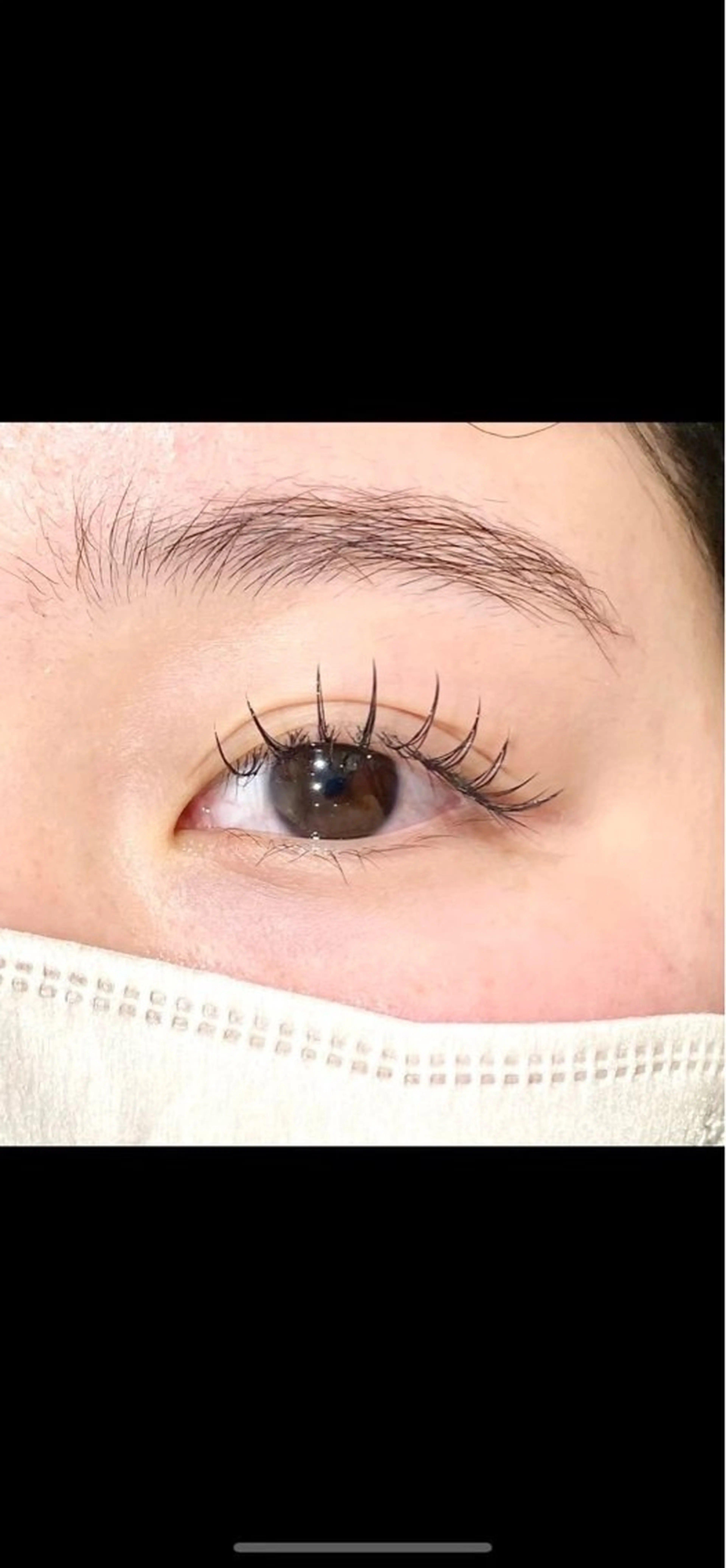 マツエク・マツパ 上村ひかる🫧束感 パリエク/マツパのマツエク・マツパデザイン