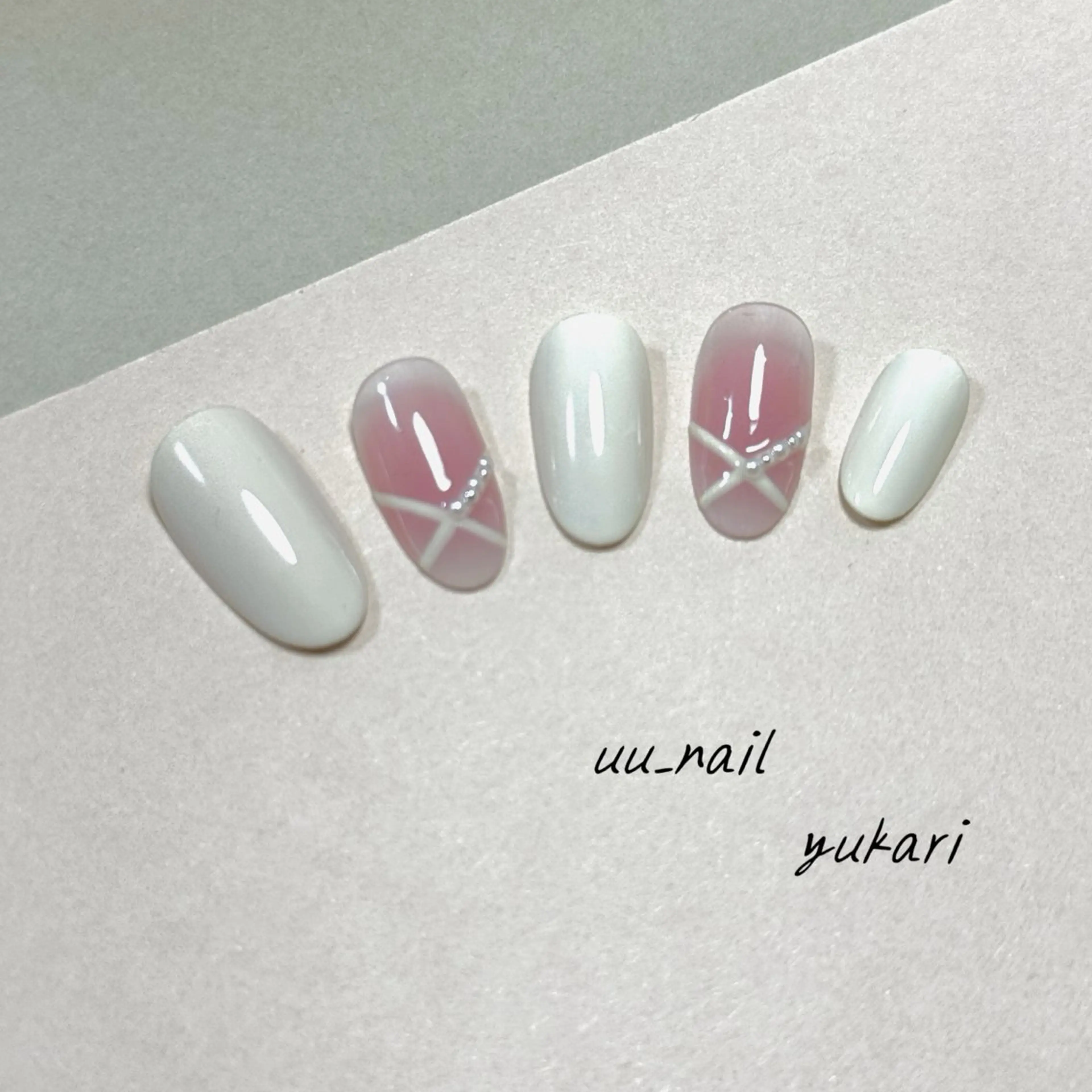 ネイル アートネイル ジェルネイル ハードジェル スカルプネイル ネイルチップ ハンドネイル uu_ nailのネイルデザイン