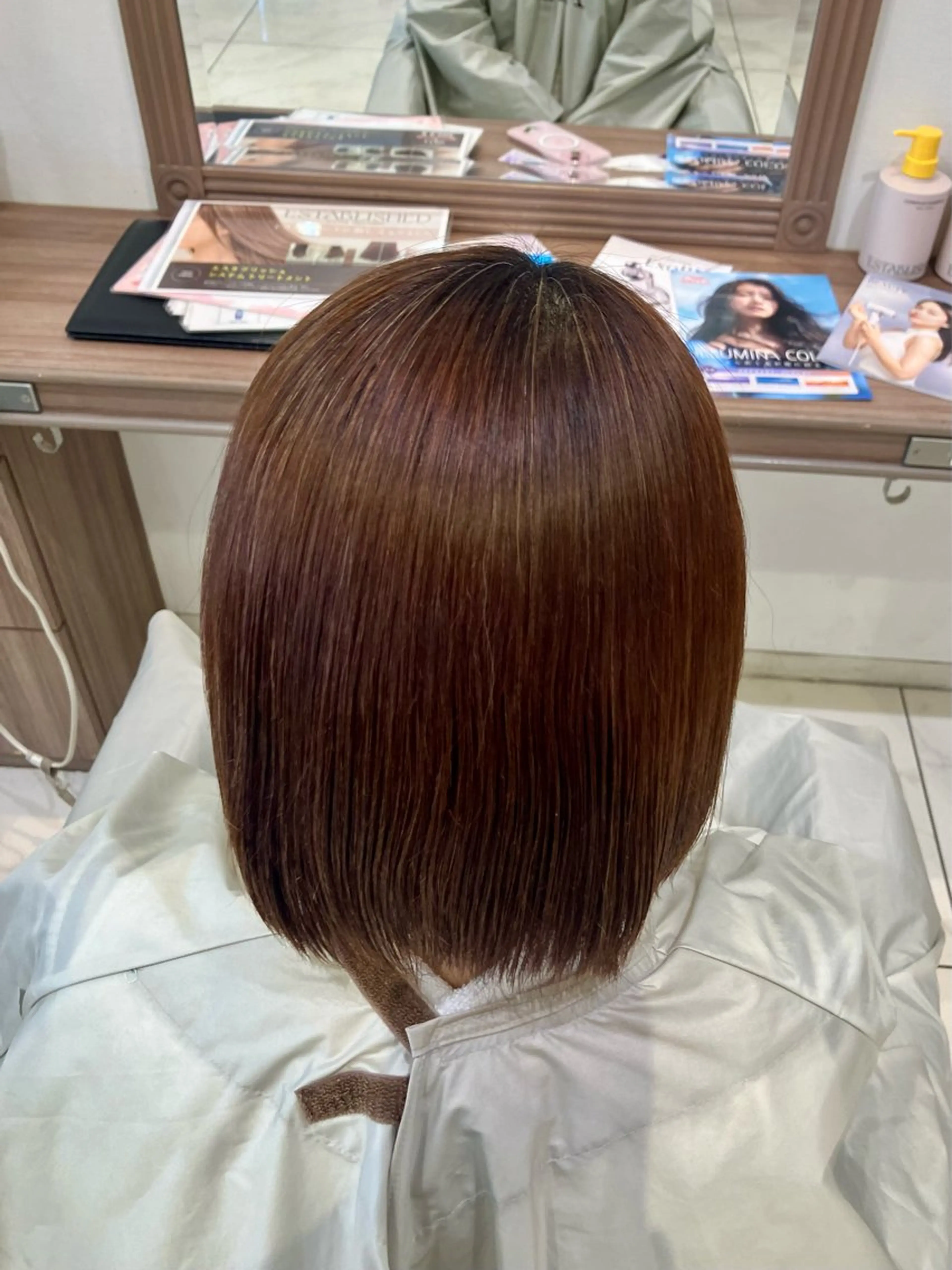パーマ 縮毛矯正 🧡Ash 新杉田🧡山本のヘアスタイル