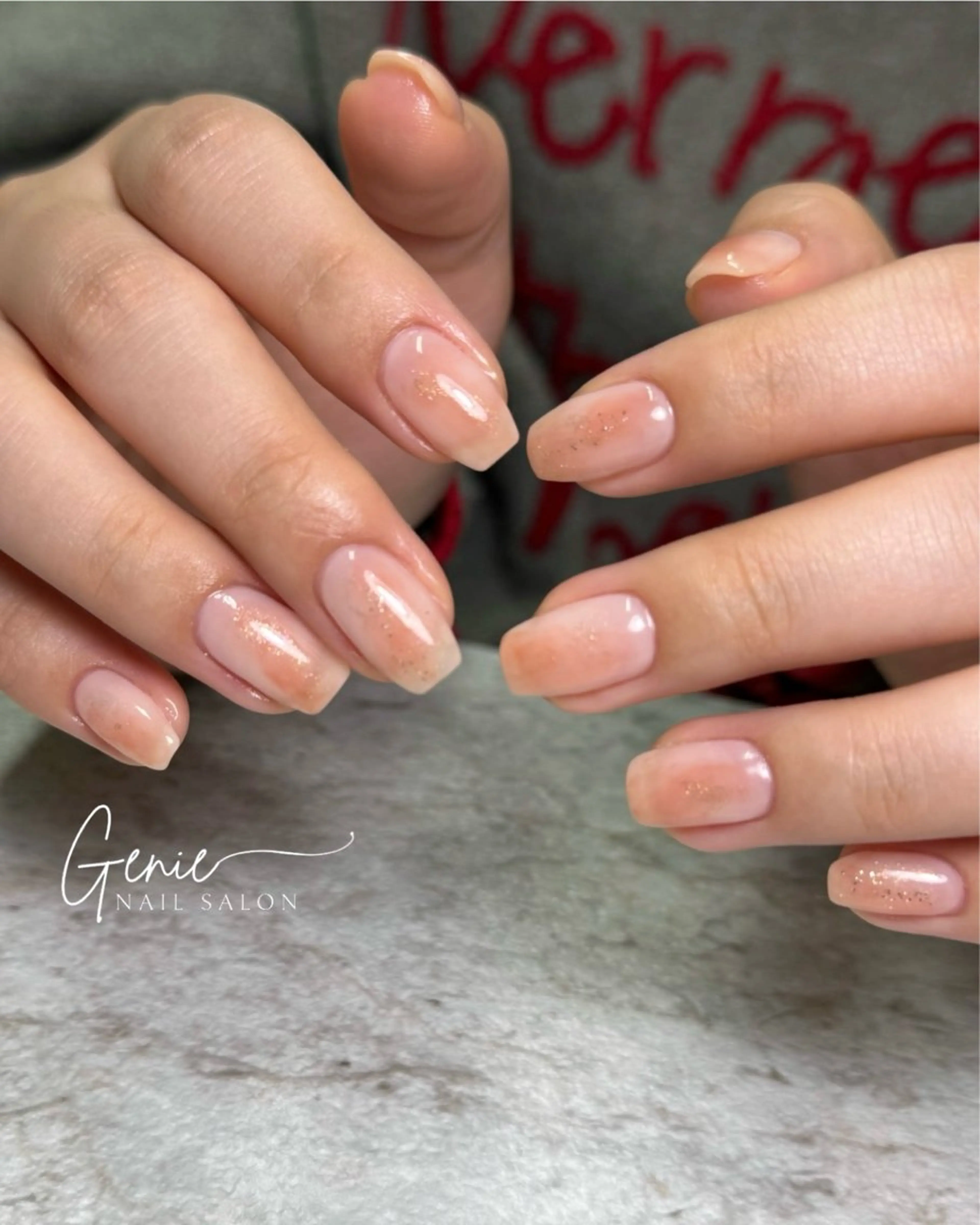 ネイル ニュアンスネイル ハンドネイル Nail salon Genieのネイルデザイン
