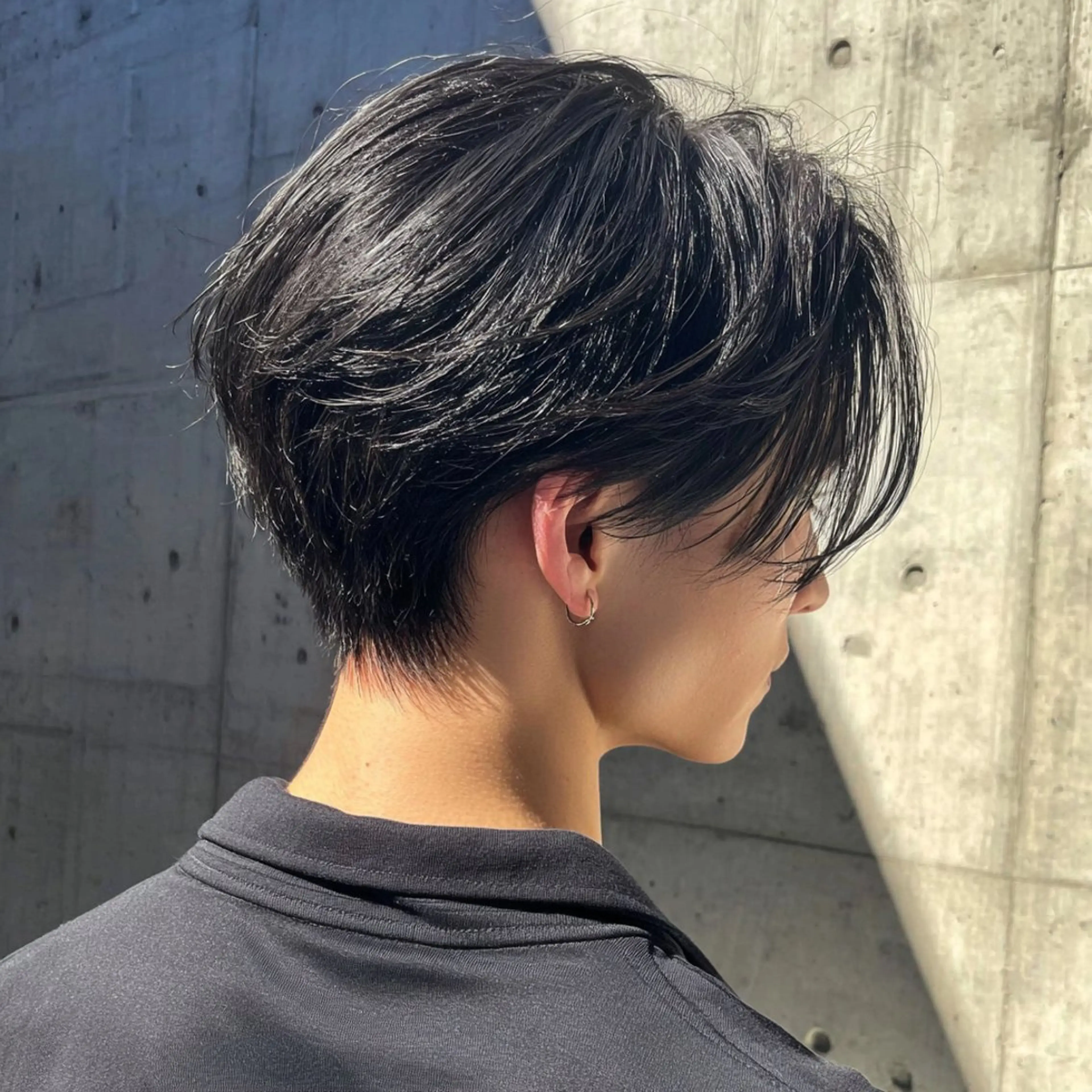 ショート メンズ 髪質改善×メンズヘア ×艶髪カラー福田修也のヘアスタイル