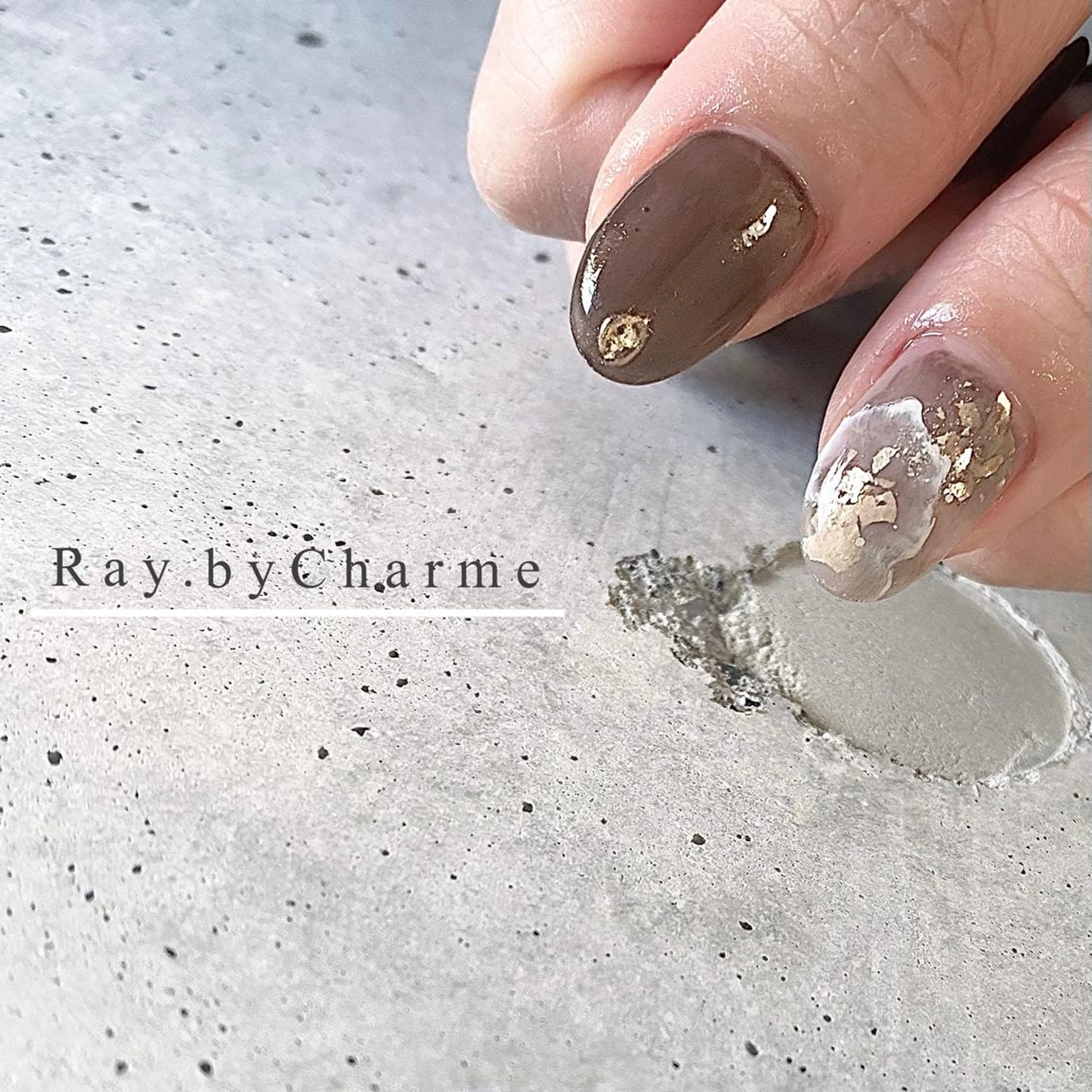 ネイル Ray. /綺麗目ニュアンスのネイルデザイン