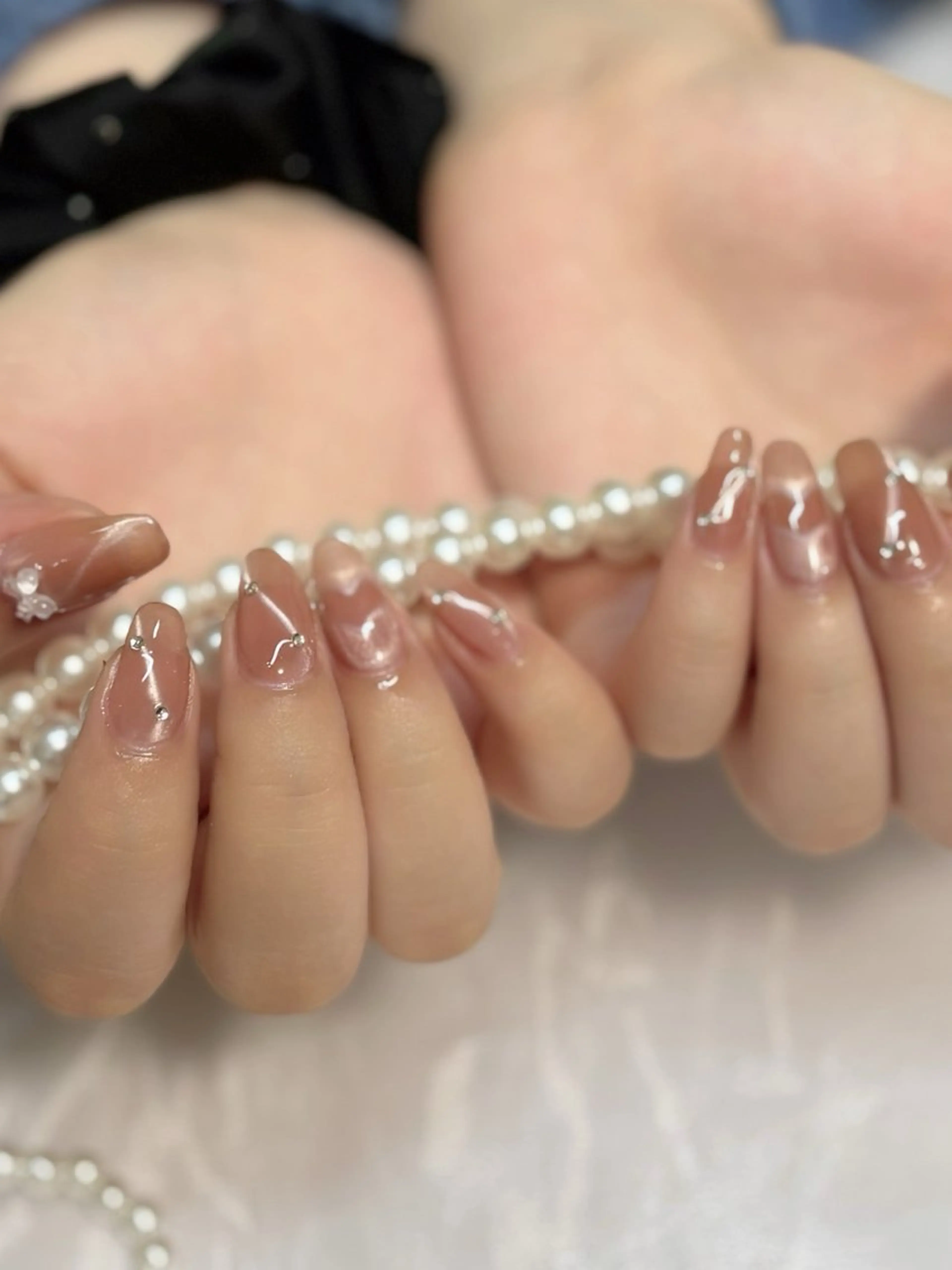 ネイル BLACKVELV ET(YUME)のネイルデザイン