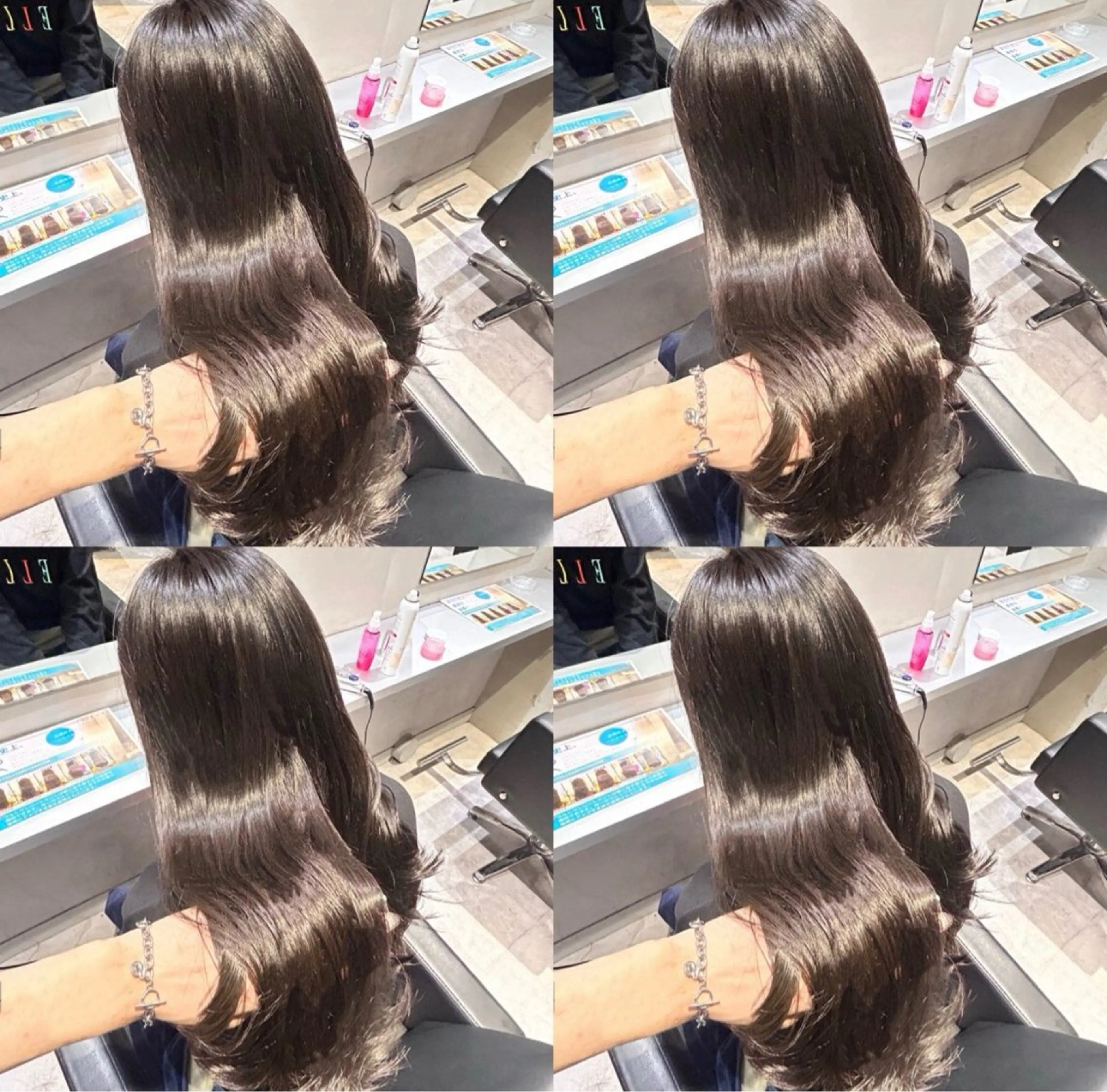 ロング カラー 透明感×髪質改善× エクステそうまのヘアスタイル