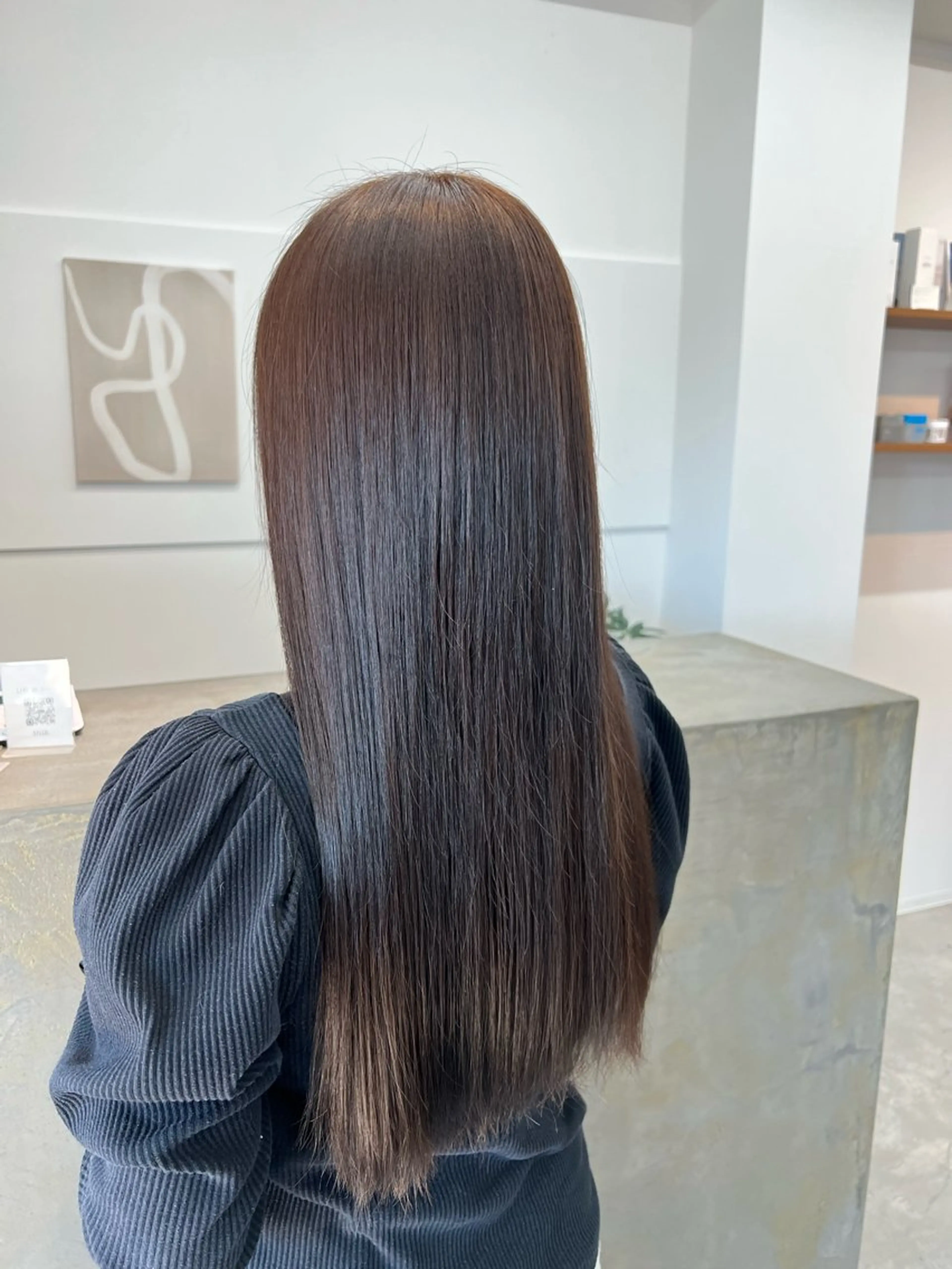 ロング 前 侃太のヘアスタイル