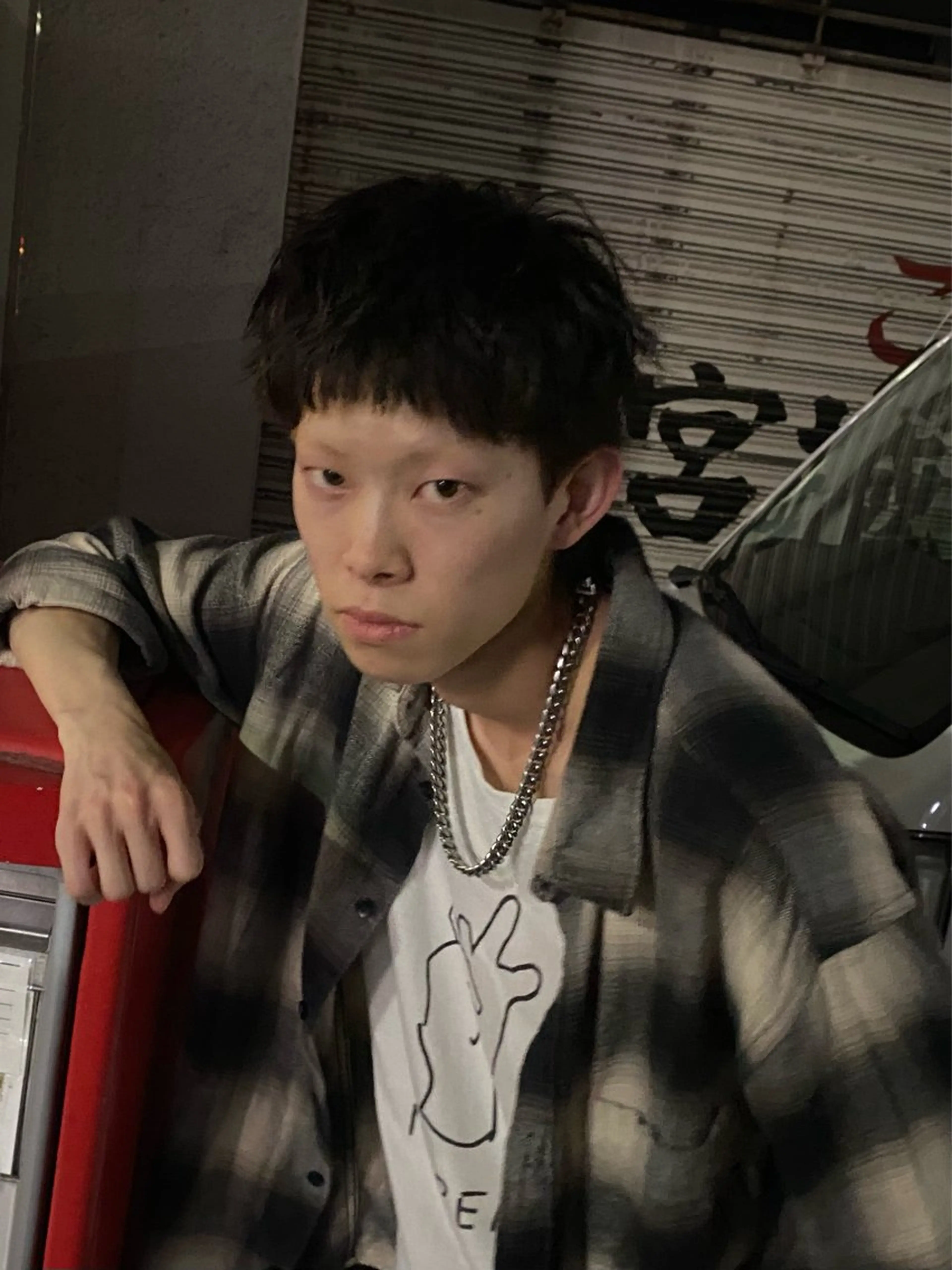 メンズ メンズ特化/フェザー /パーマ/伊勢元のヘアスタイル