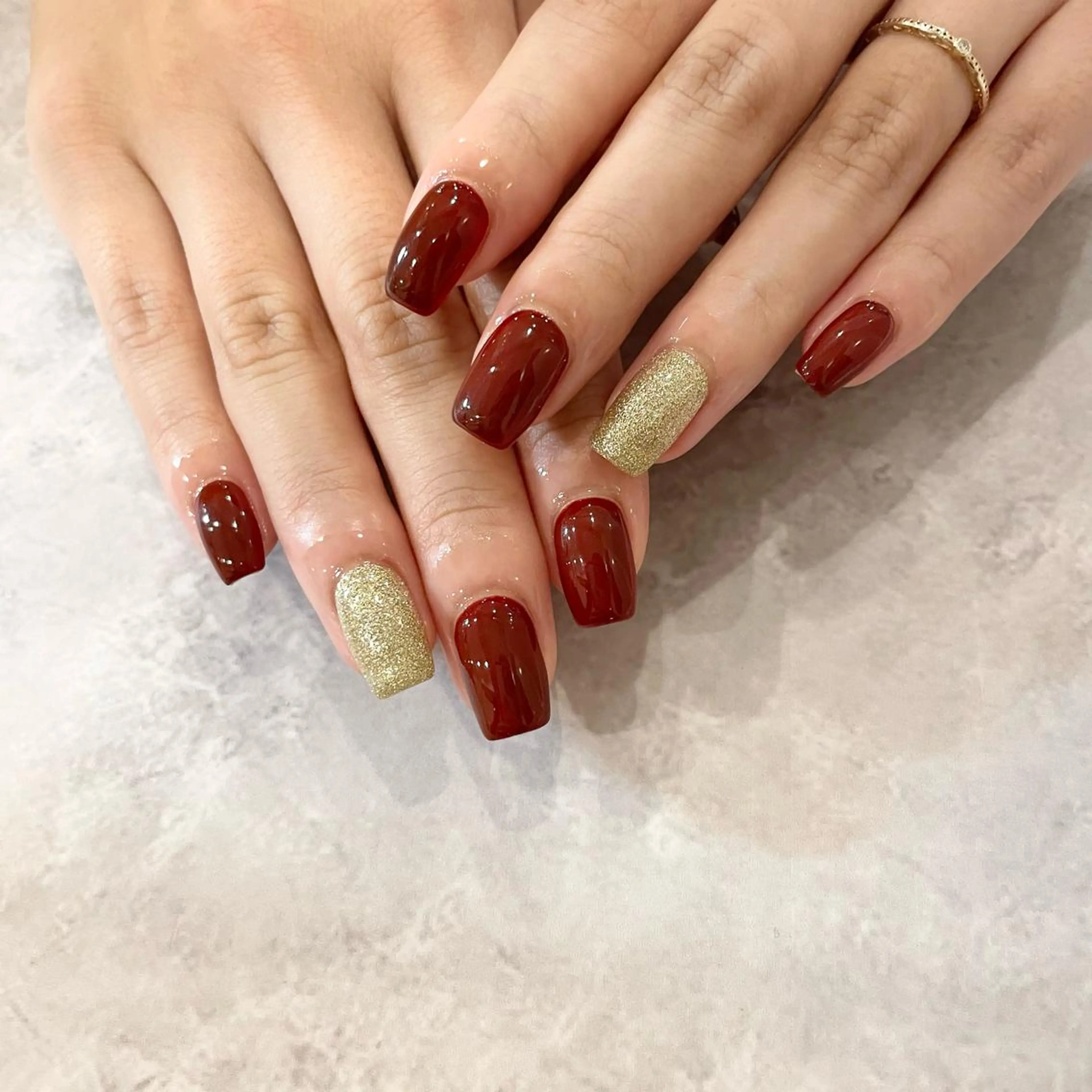 ネイル ハンドネイル 大山 楓花のネイルデザイン