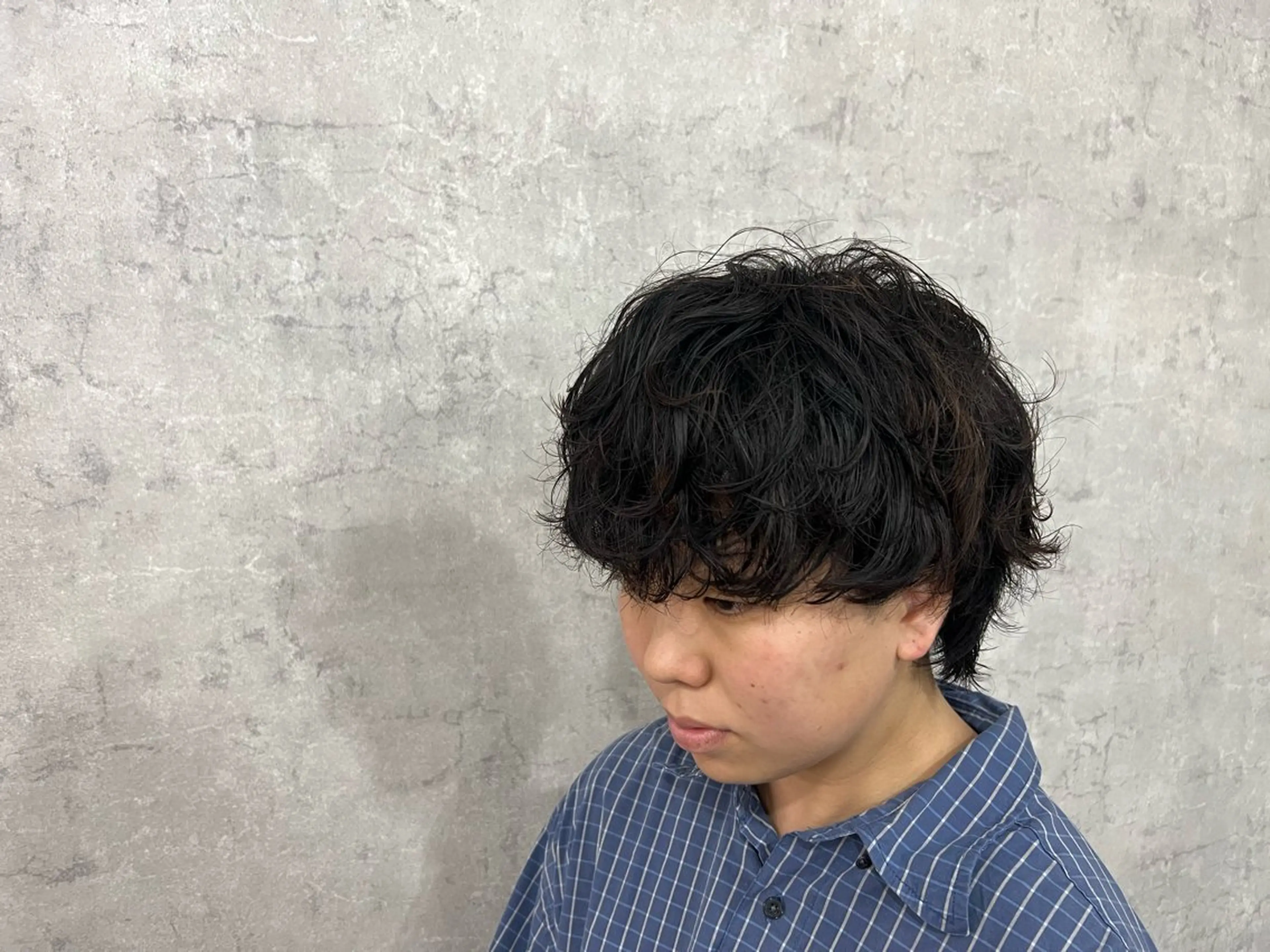 メンズ メンズパーマ 川端 さくのヘアスタイル