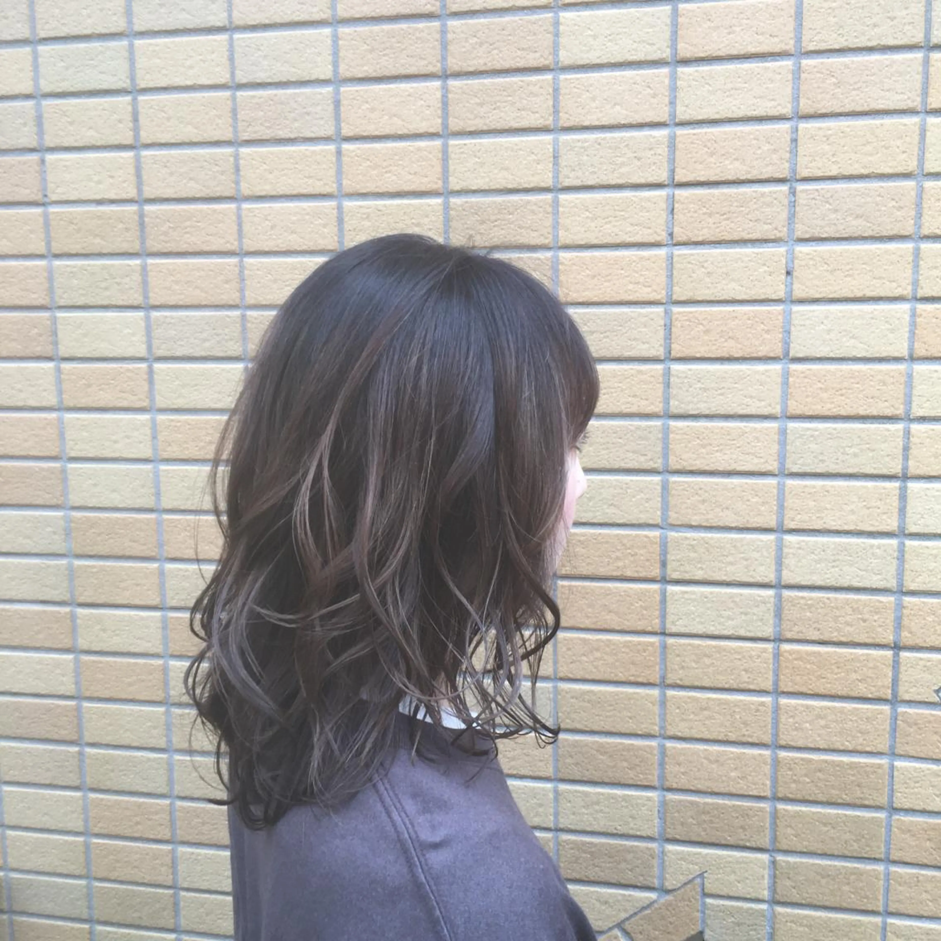 ロング カラー カット ヘアカラー トリートメント しのはら まどかのヘアスタイル