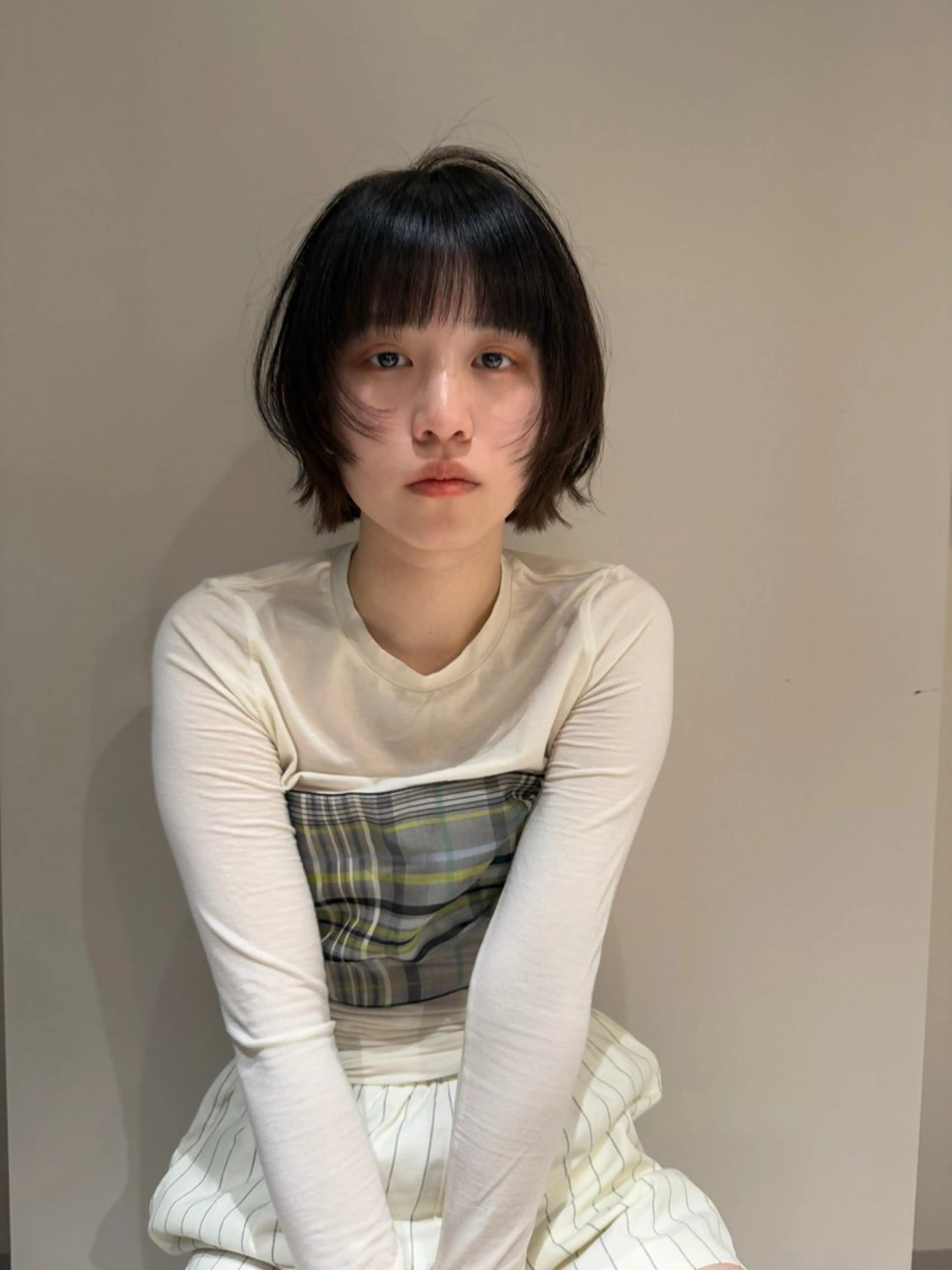 ショート n i r .所属・渡部 円のヘアスタイル