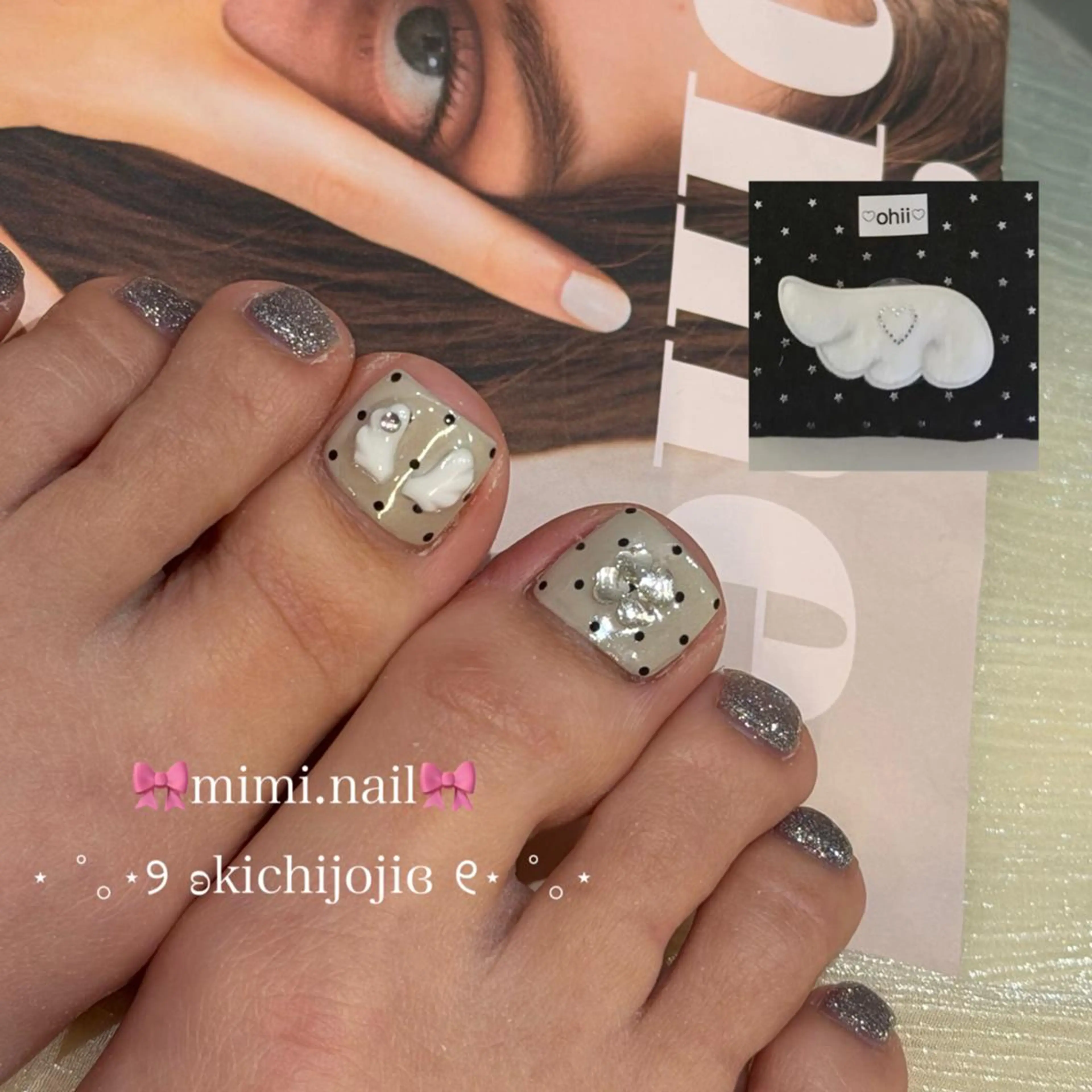 ネイル mimi /ウィッシュコア🪽のネイルデザイン