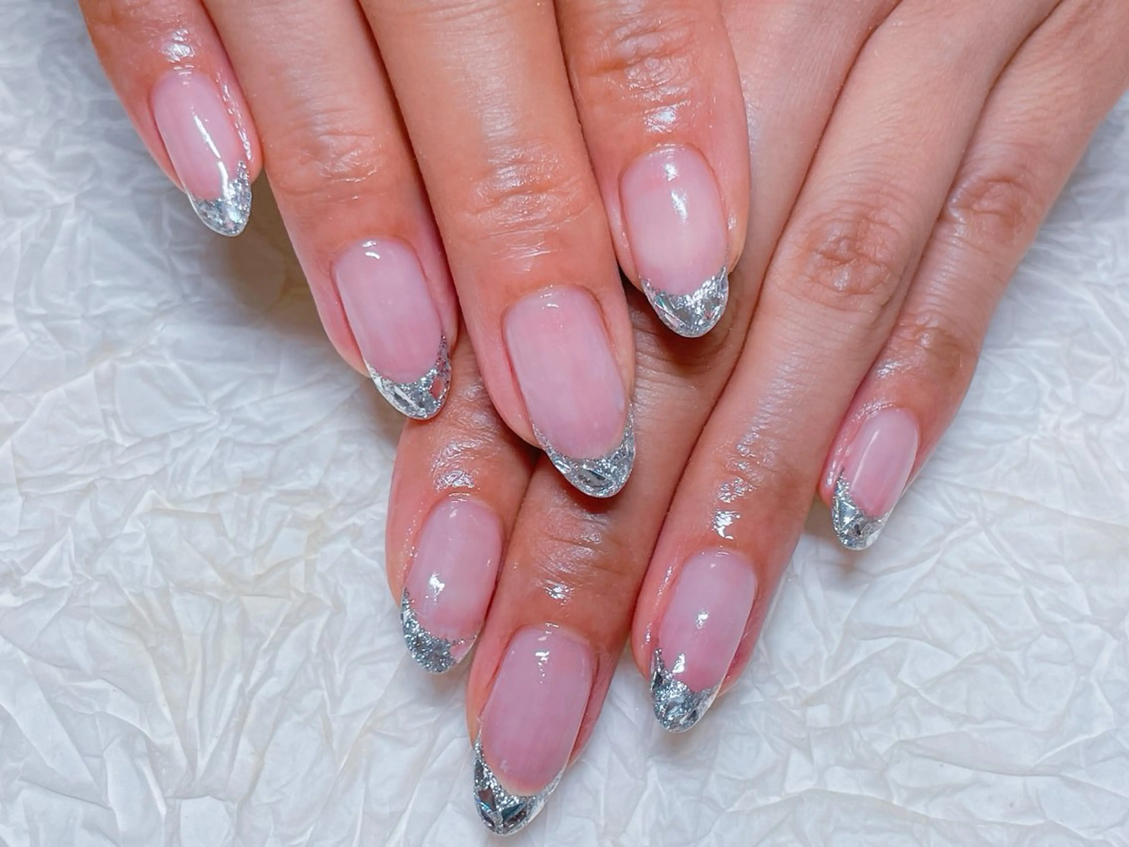 ネイル アートネイル チークネイル フットネイル フレンチネイル ジェルネイル ハンドネイル ハンドケア ゆ か_Nails💫のネイルデザイン