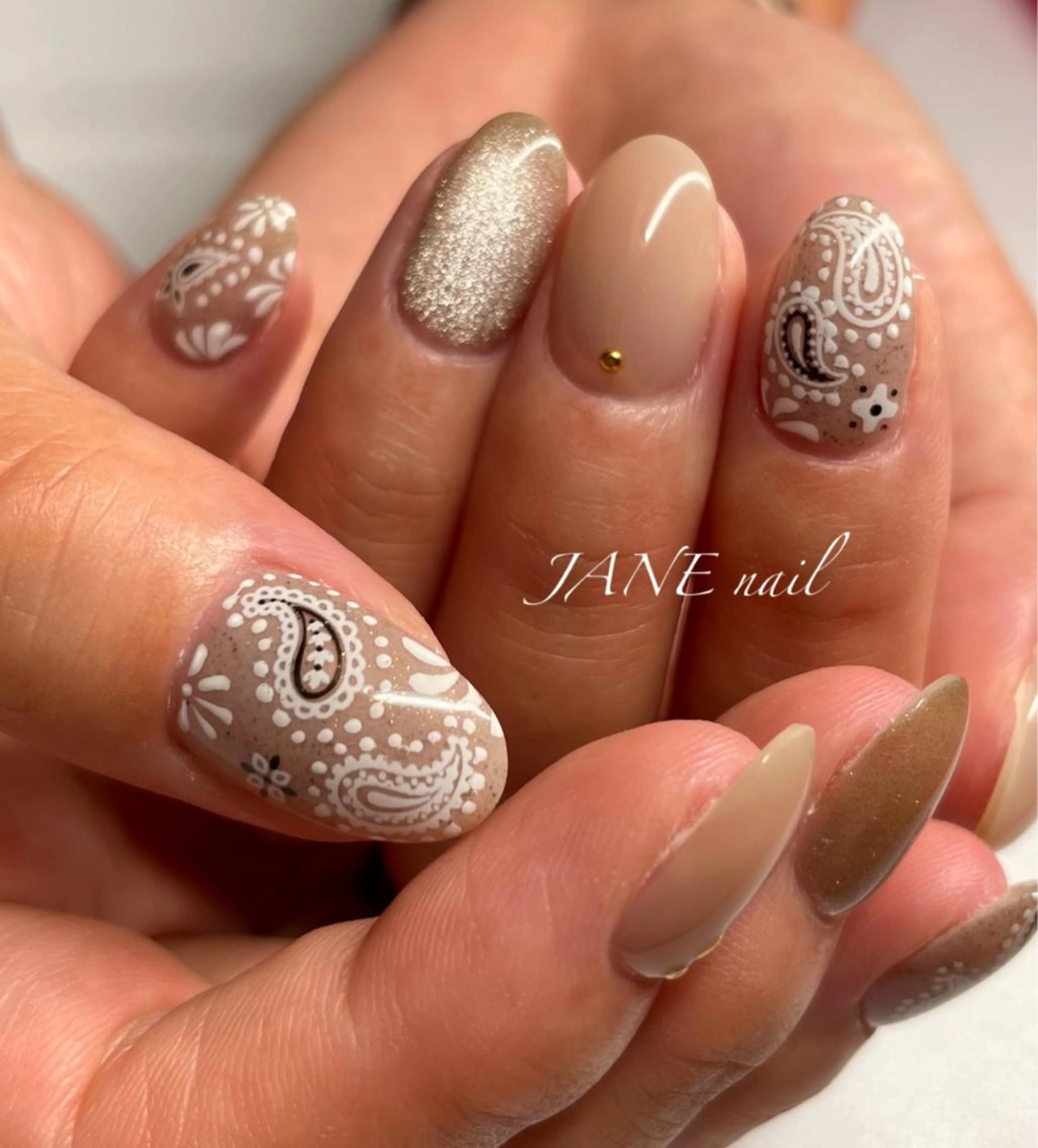 ネイル フットネイル マットネイル 夏ネイル ハンドネイル Nail Salon JANEのネイルデザイン