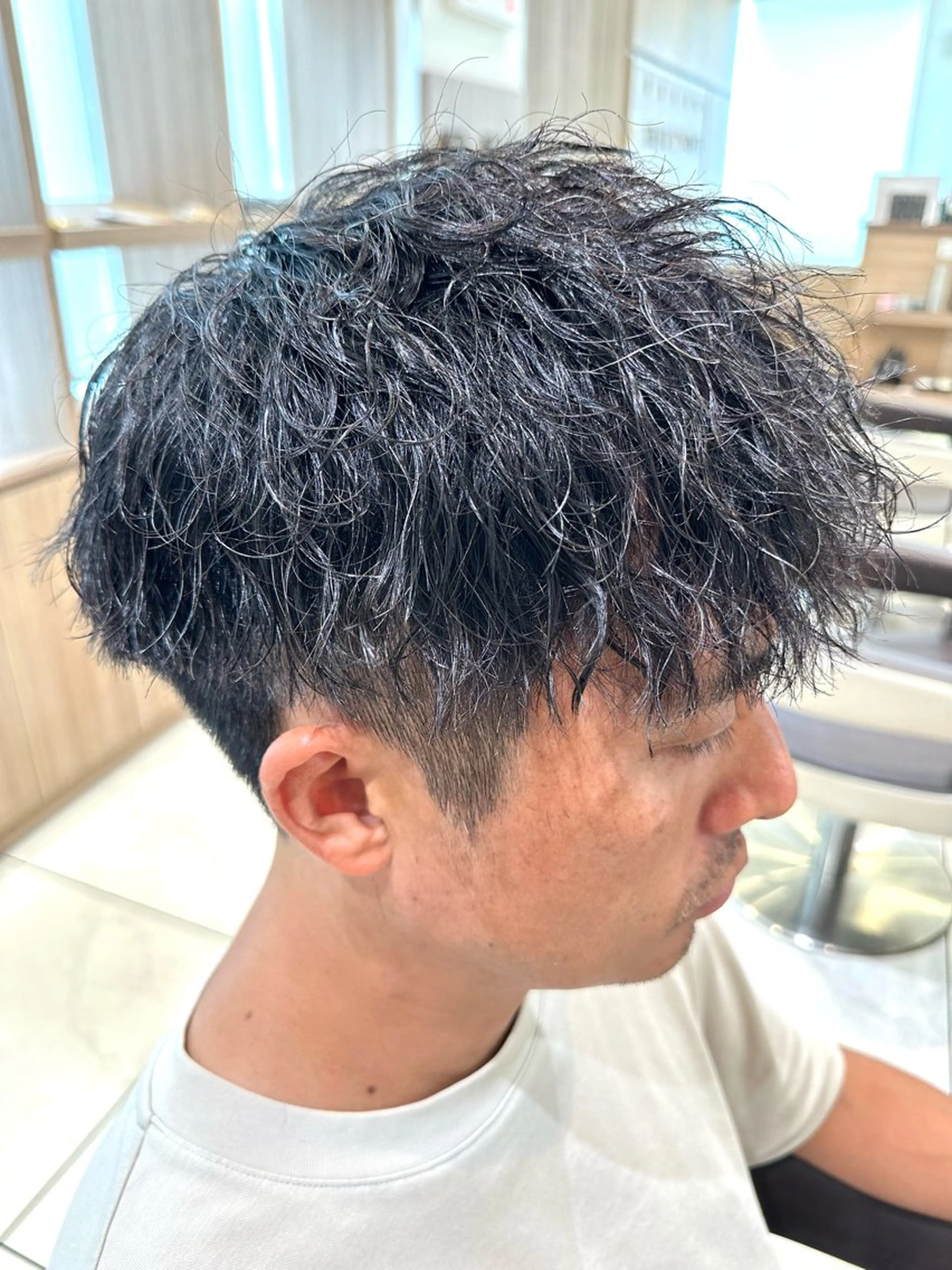 パーマ メンズ メンズ特化‼️ 関口舜大のヘアスタイル