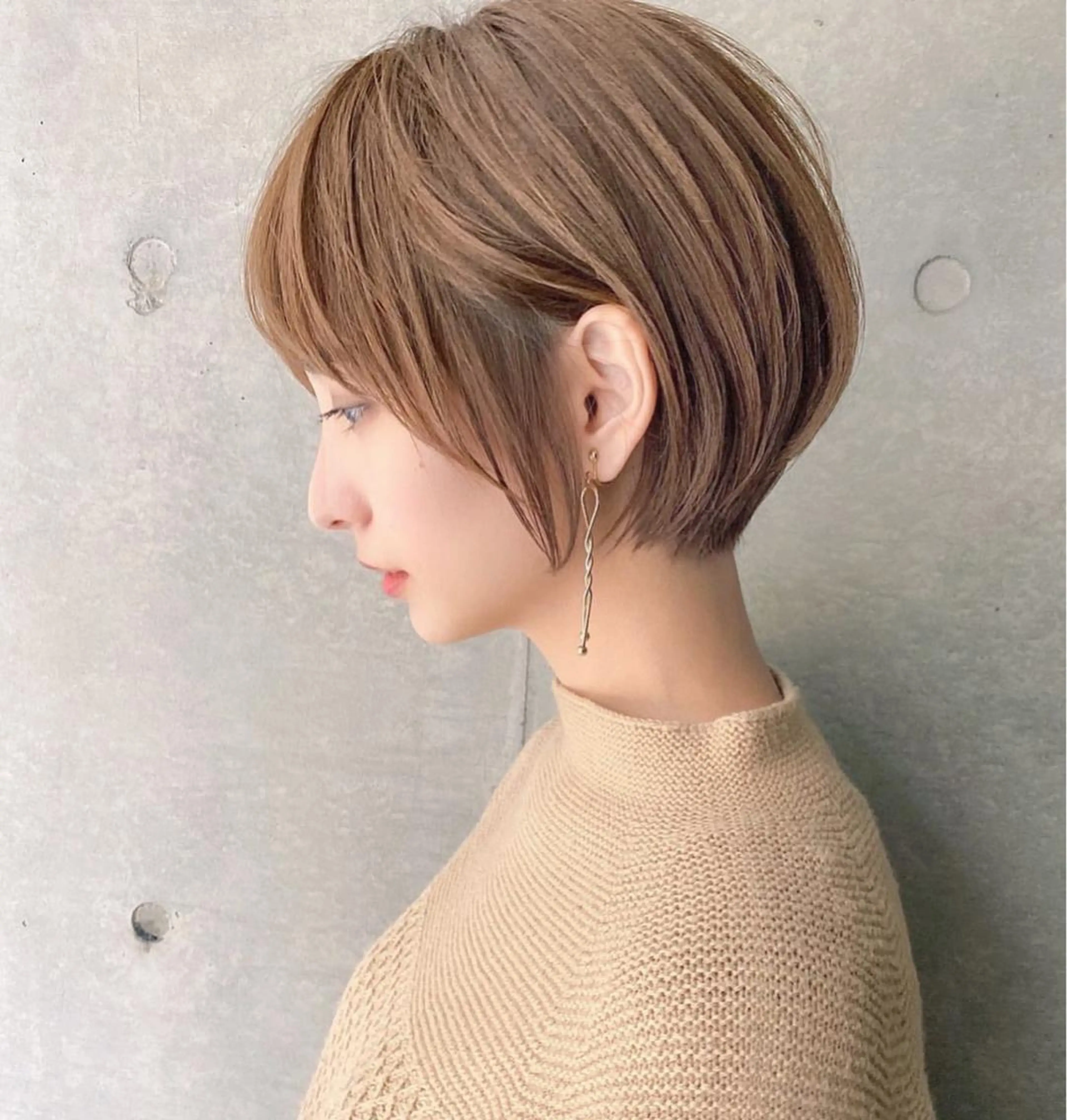 ショート リーフ あんなのヘアスタイル