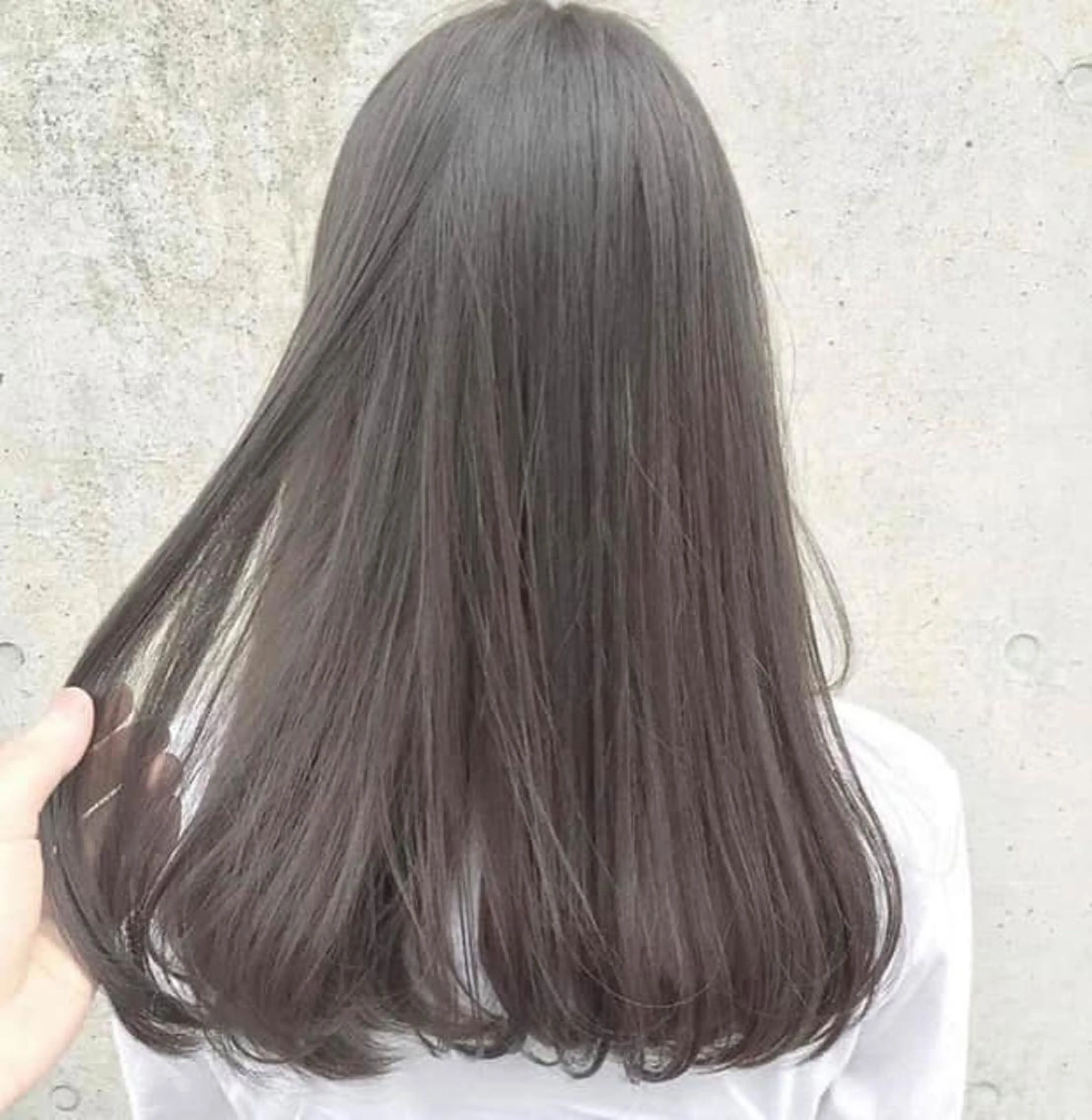 ロング カラー 静岡/草薙パーマ メンズバレイヤージュのヘアスタイル