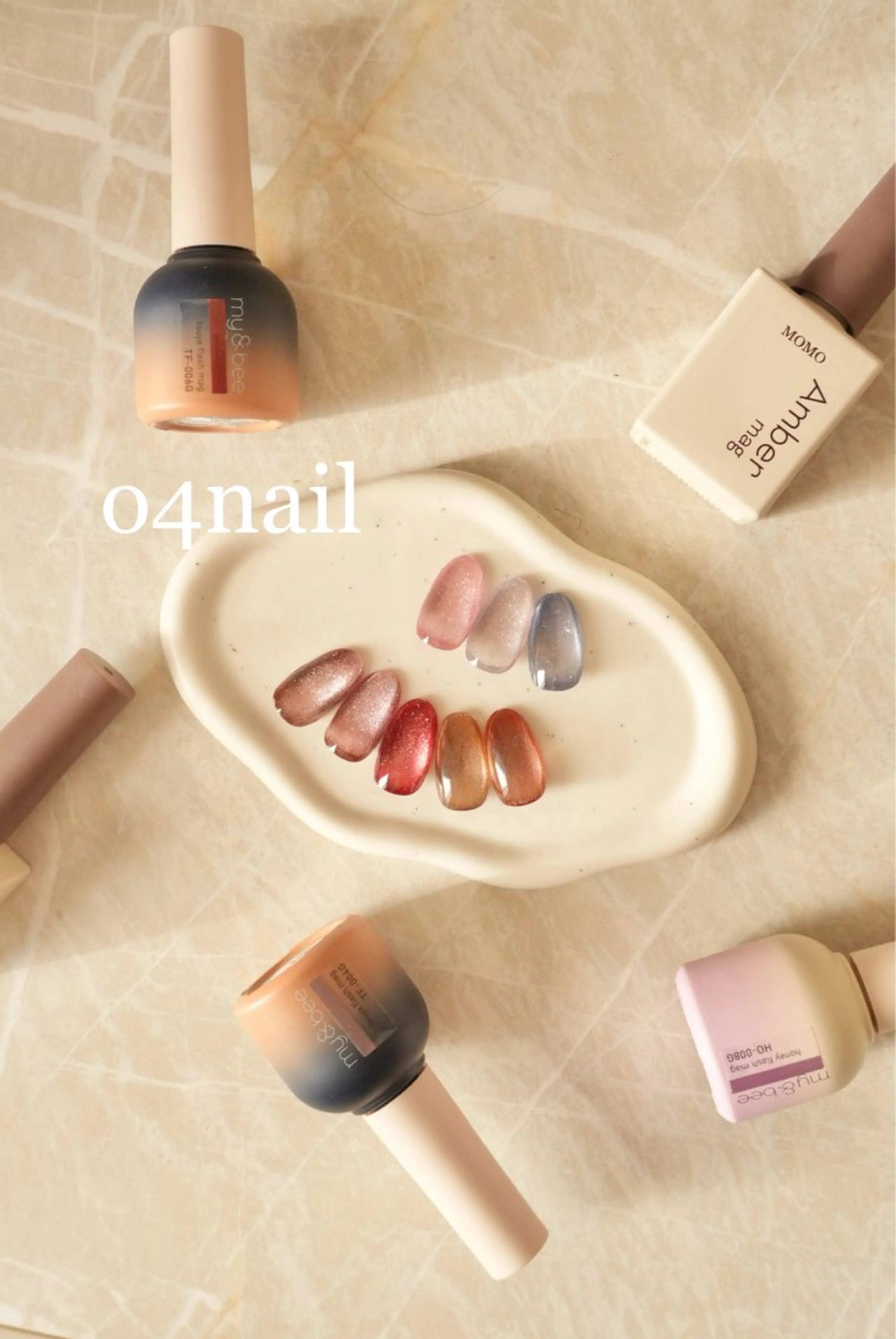 ネイル フラッシュネイル ラメ(グリッター) マグネットネイル ハンドネイル SALON VILLAGE tenjin所属・o4nail___ ARISAのネイルデザイン
