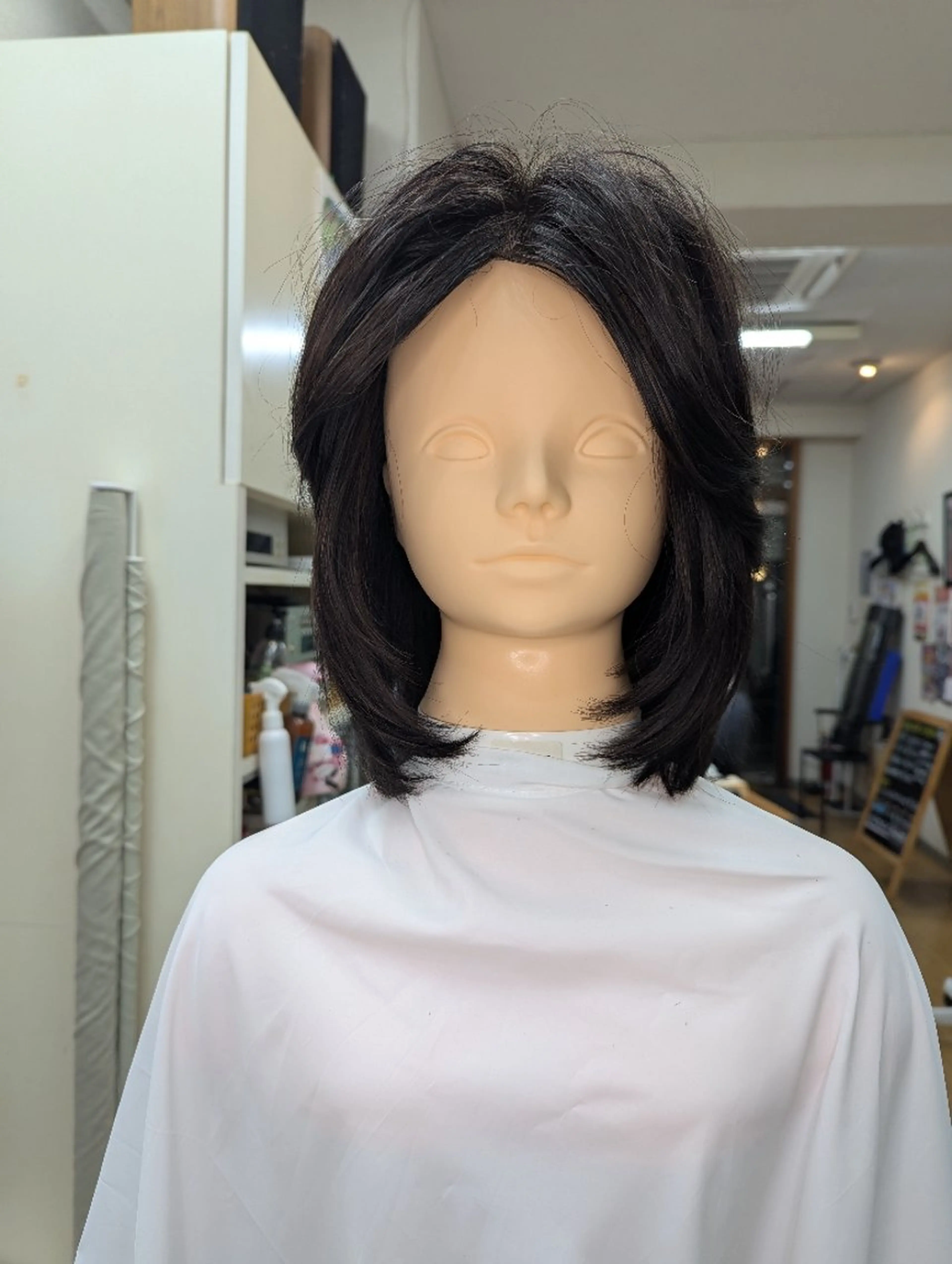 ミディアム 早坂 繁喜のヘアスタイル