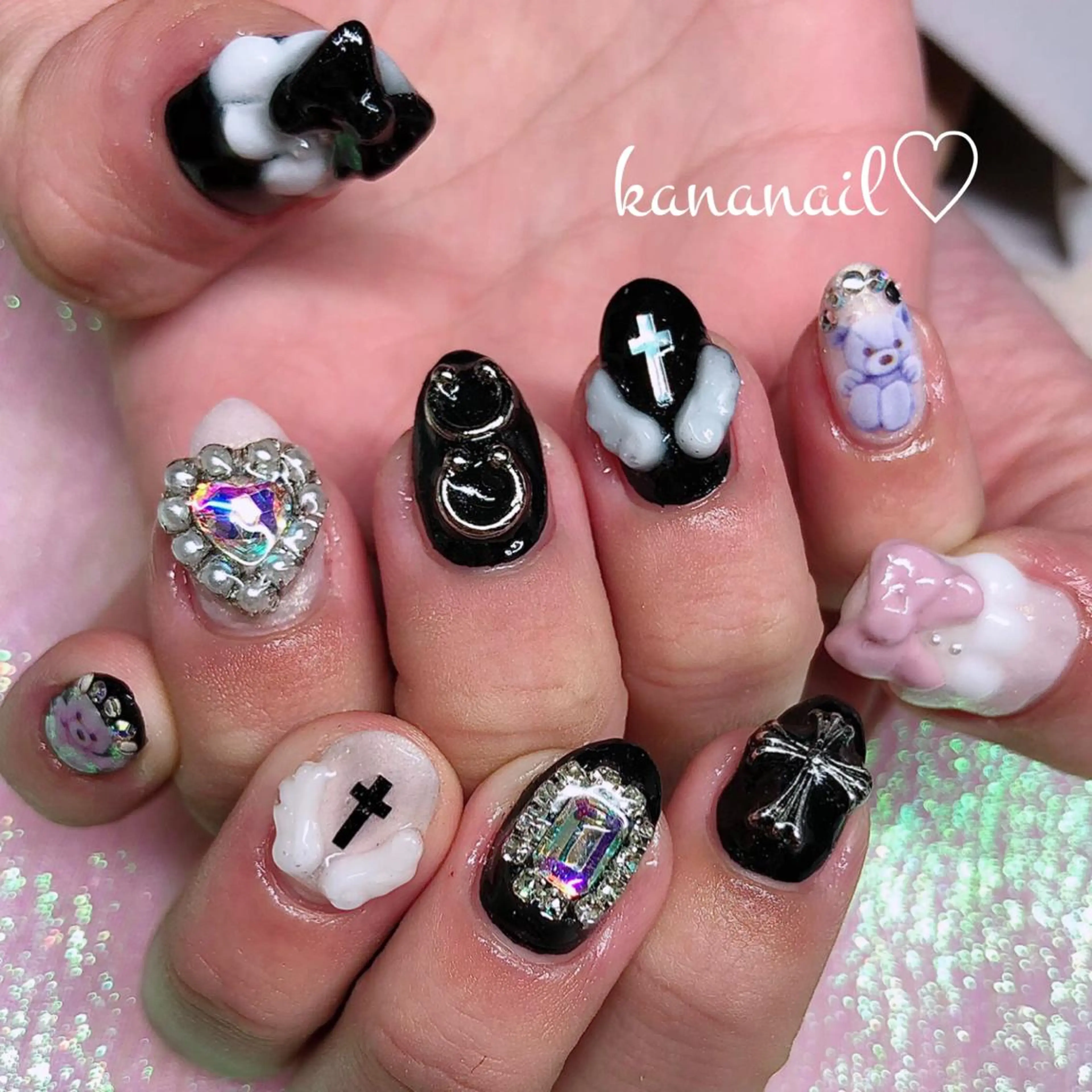 ネイル アートネイル ハンドネイル kananail ♡のネイルデザイン