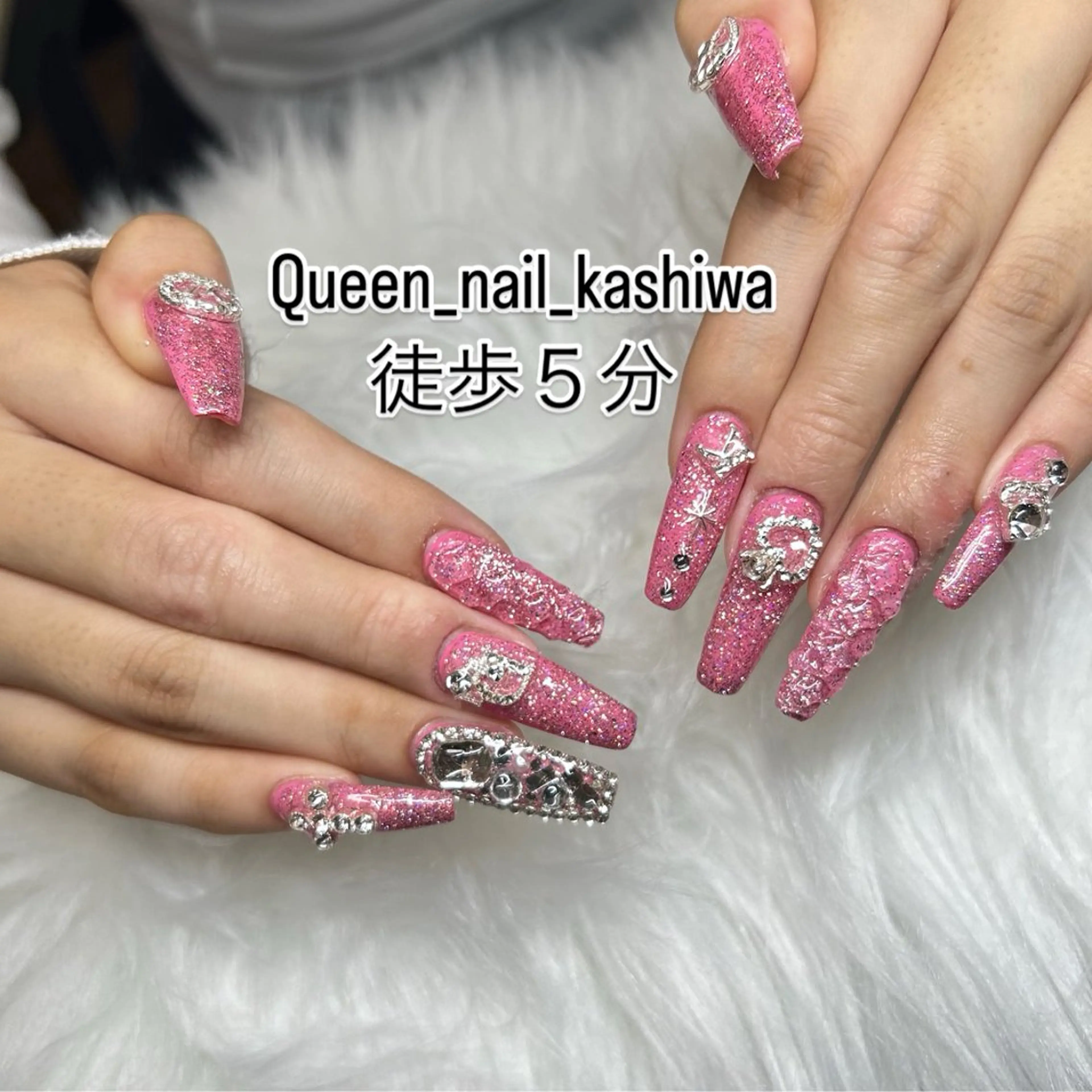 ネイル Queen Nail 柏店　クイーンネイルのネイルデザイン